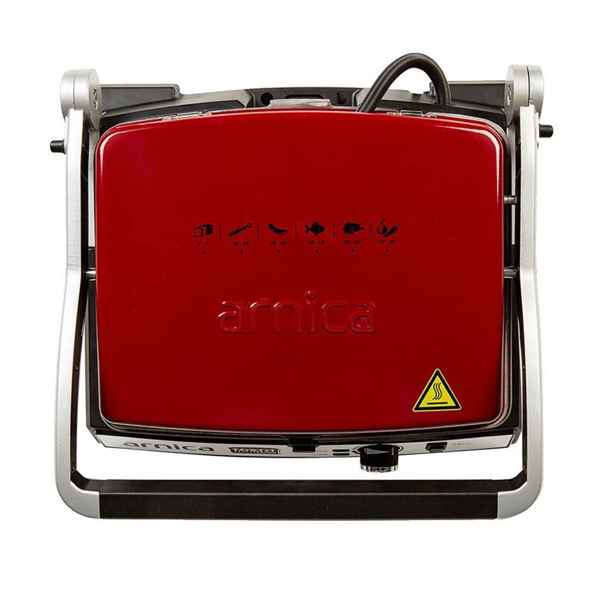 Arnica GH26243 Tostit Maxi Granit Tost Makinesi Kırmızı (Teşhir Ürünü)