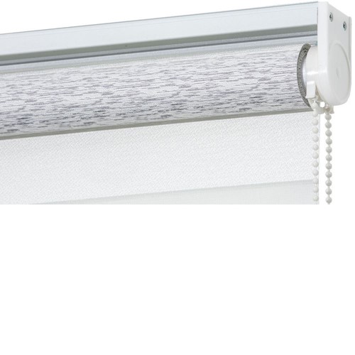 Evaks Malaga V-5 Melanj Zebra Desenli 180x200 Cm Gri Stor Perde