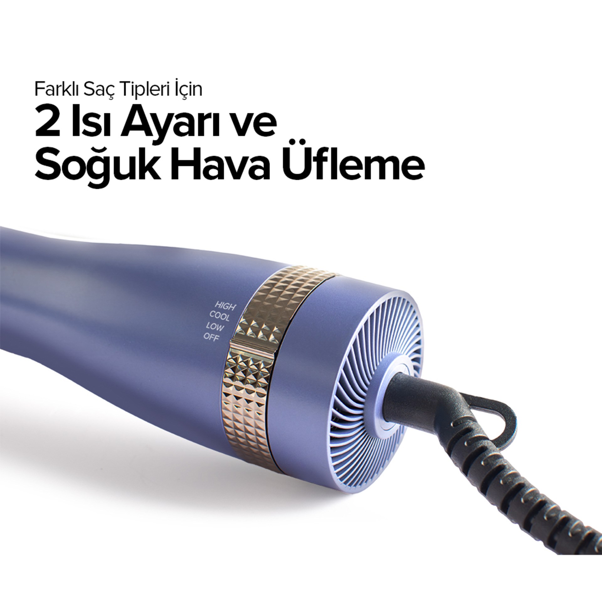 Bester AS5210 Hava Üflemeli Saç Şekillendirici Tarak