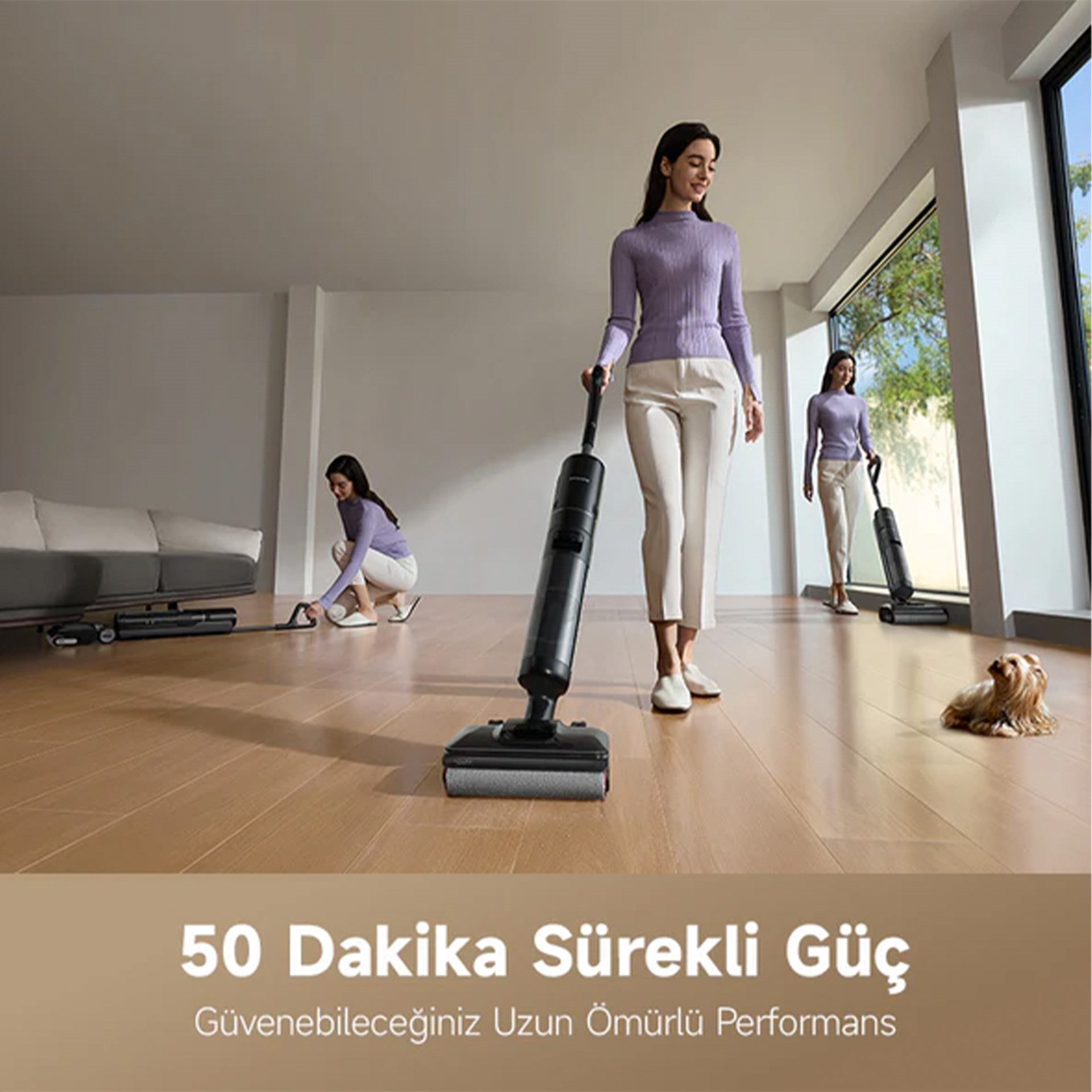 Dreame H12 Pro Flexreach Islak ve Kuru Şarjlı Dikey Süpürge