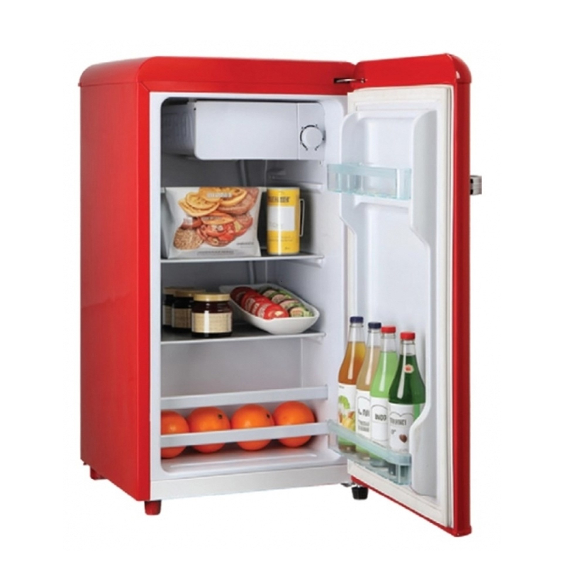 Kiwi Krf-2576 E Sınıf 76 Lt Defrost Kırmızı Mini Buzdolabı