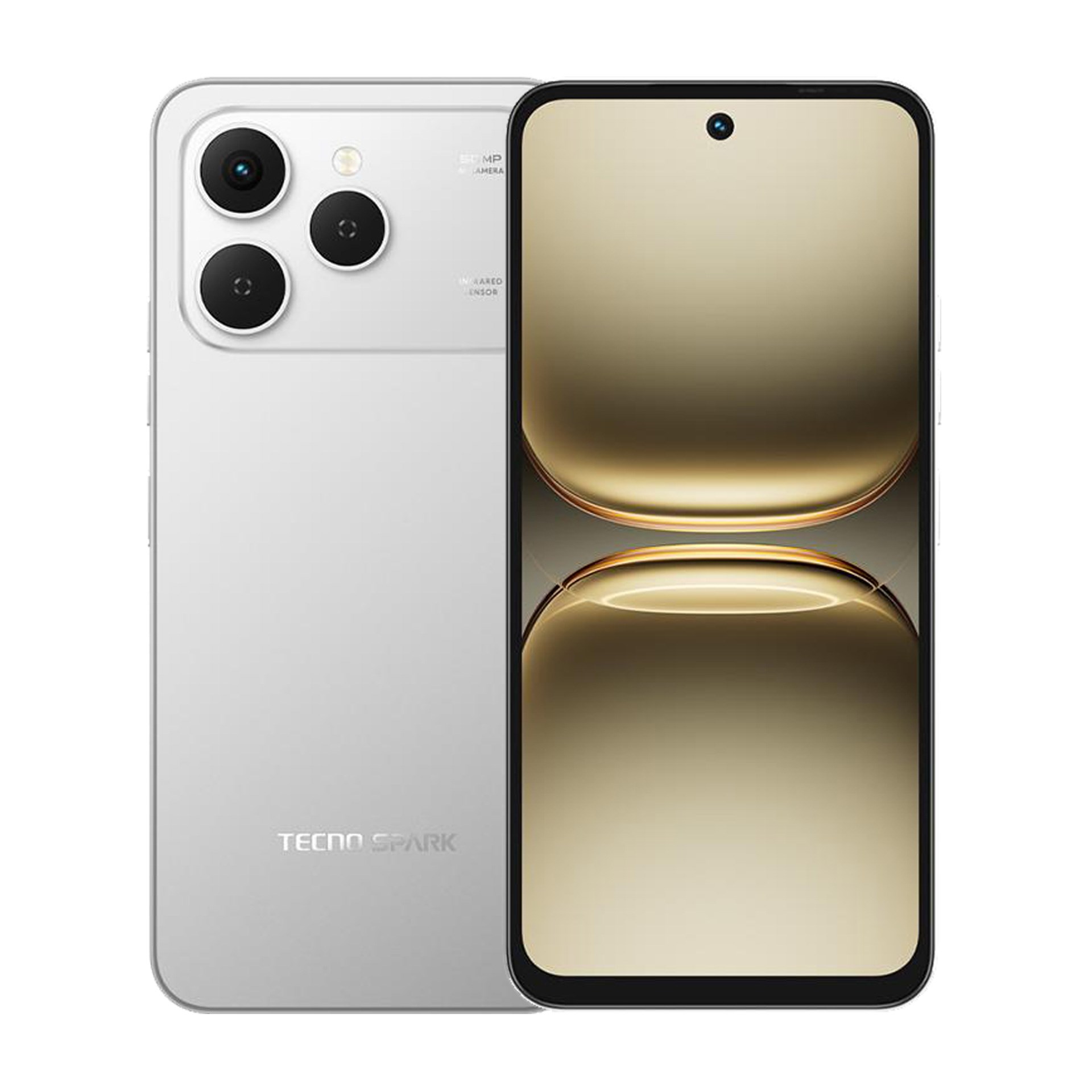Tecno Spark 40 8/256GB Akıllı Telefon Gümüş