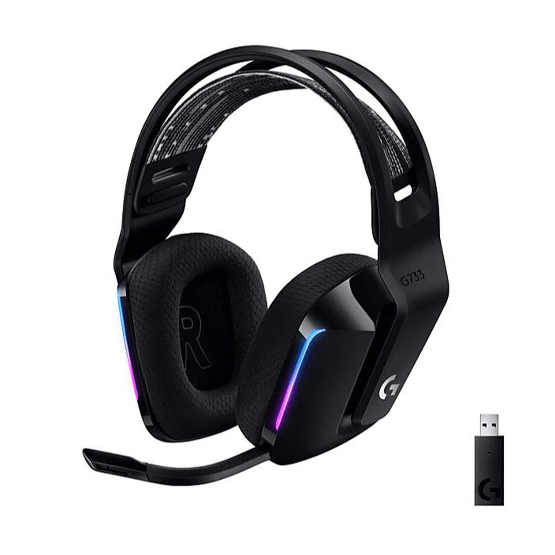 Logitech G G733 Kablosuz 7.1 Surround Ses Oyuncu Kulaklığı - Siyah