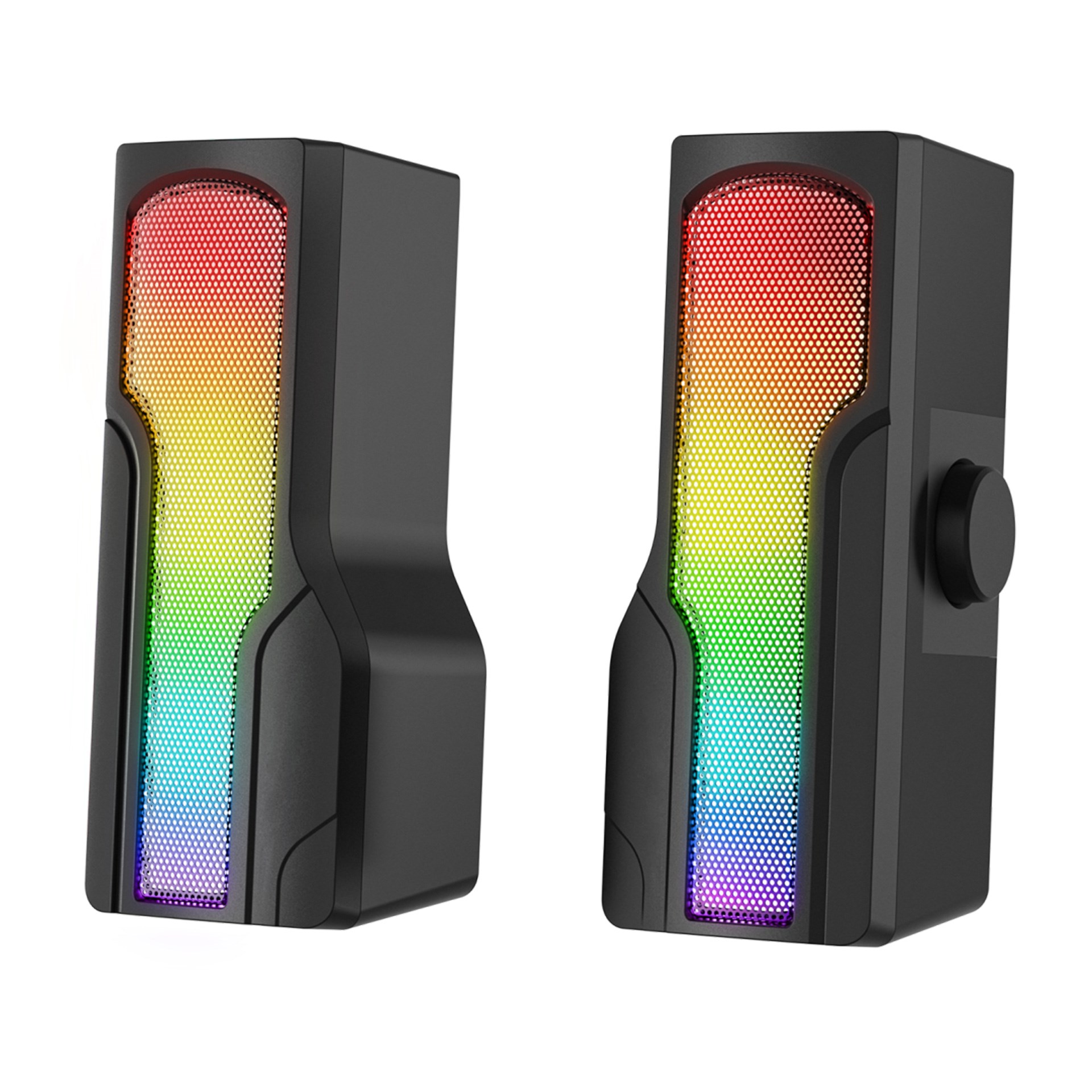 Rampage Arty X13 2.0 BT RMS 3W*2 Rgb Multimedia Usb 5V 45DB Gaming Oyuncu Speaker