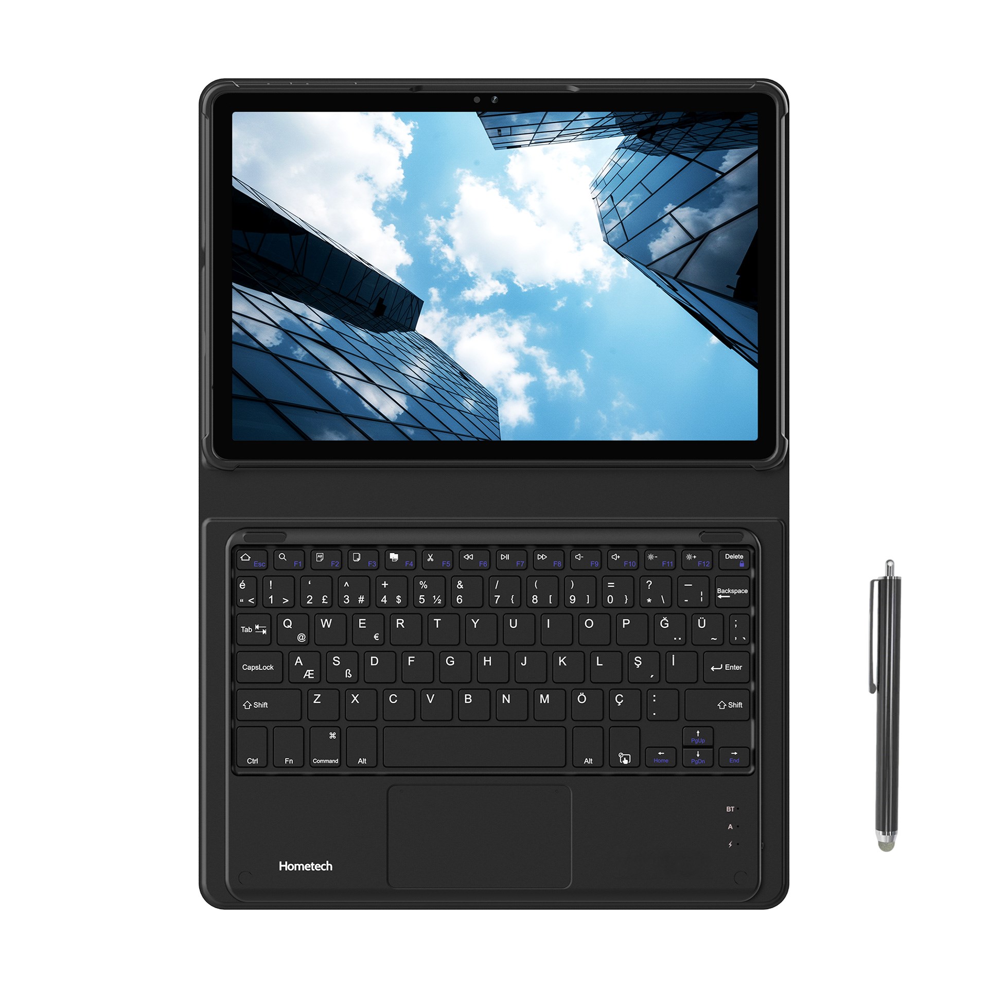 Hometech Alfa-11Bt-Pro MTK 8786 12GB (4+8SANAL) RAM 128GB Hafıza 10.9 Ekran Klavyeli Tablet