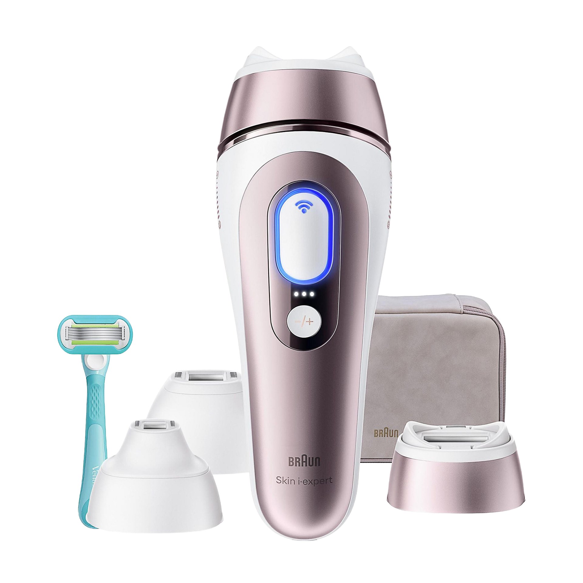 Braun PL7321 IPL Skin I-Expert, Evde Lazerle Tüy Alma, Çanta, Venüs Tıraş Makinesi, 3 Başlı