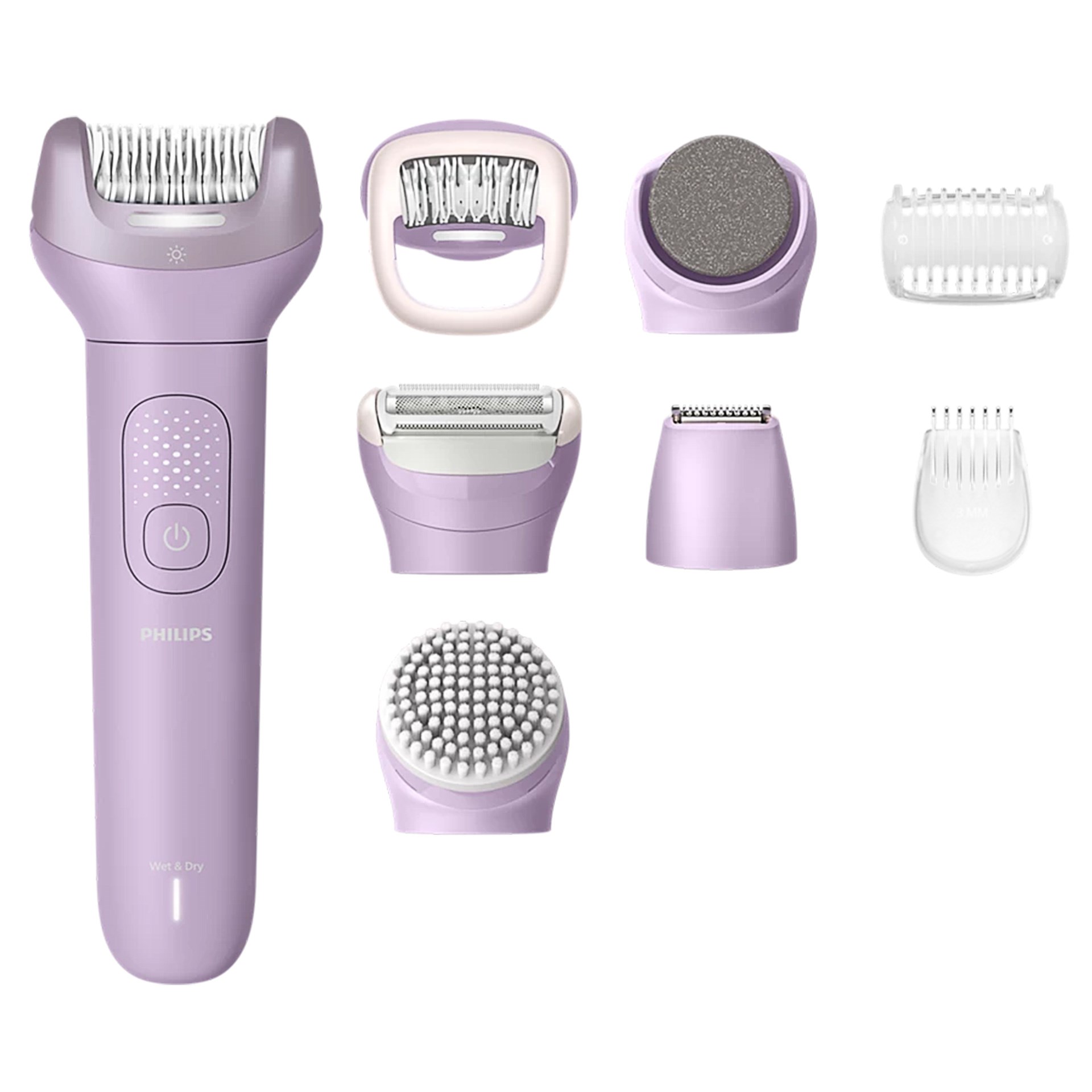 Philips BRE728/05 9000 Serisi Kablosuz Islak ve Kuru Epilatör