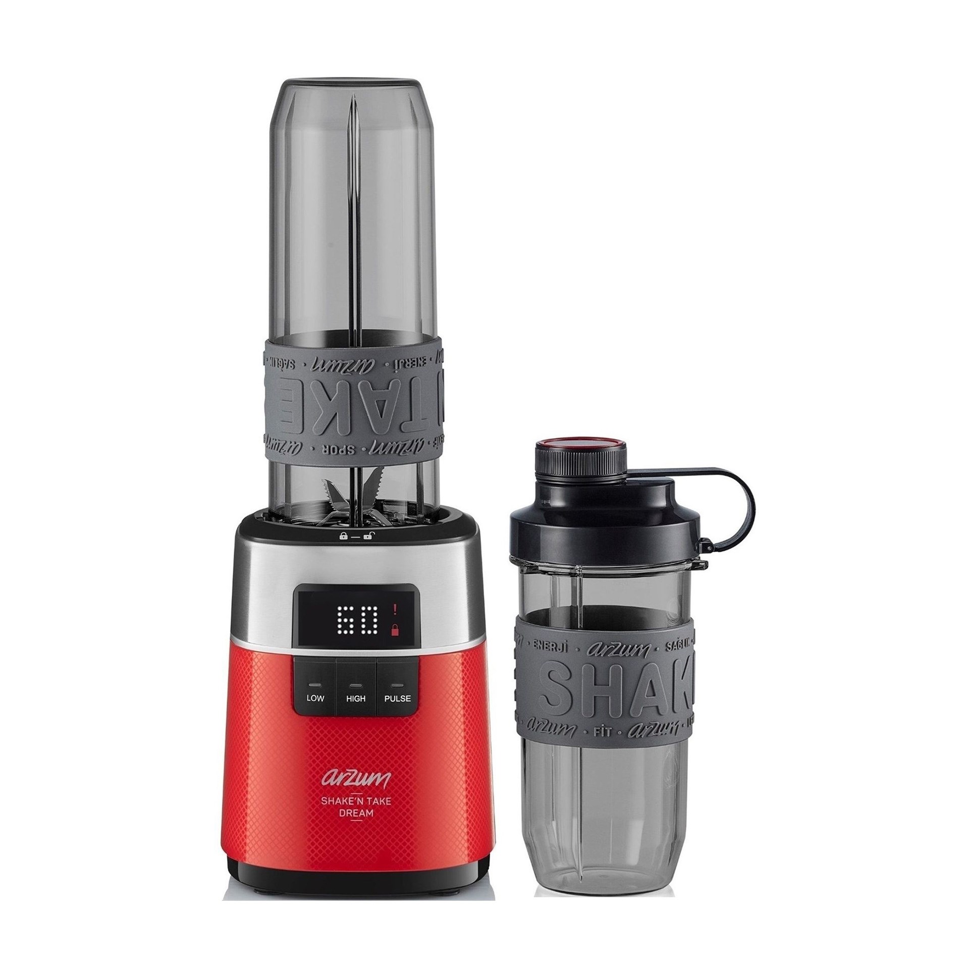 Arzum Shake'n Take Dream Kişisel Blender Kırmızı | Evkur