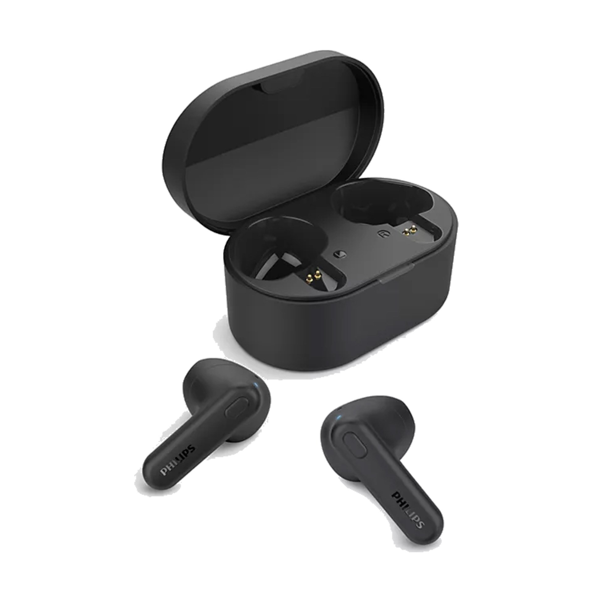 Philips (IPX4) 5+10 Saat Gerçek Tws Siyah Kulaklık