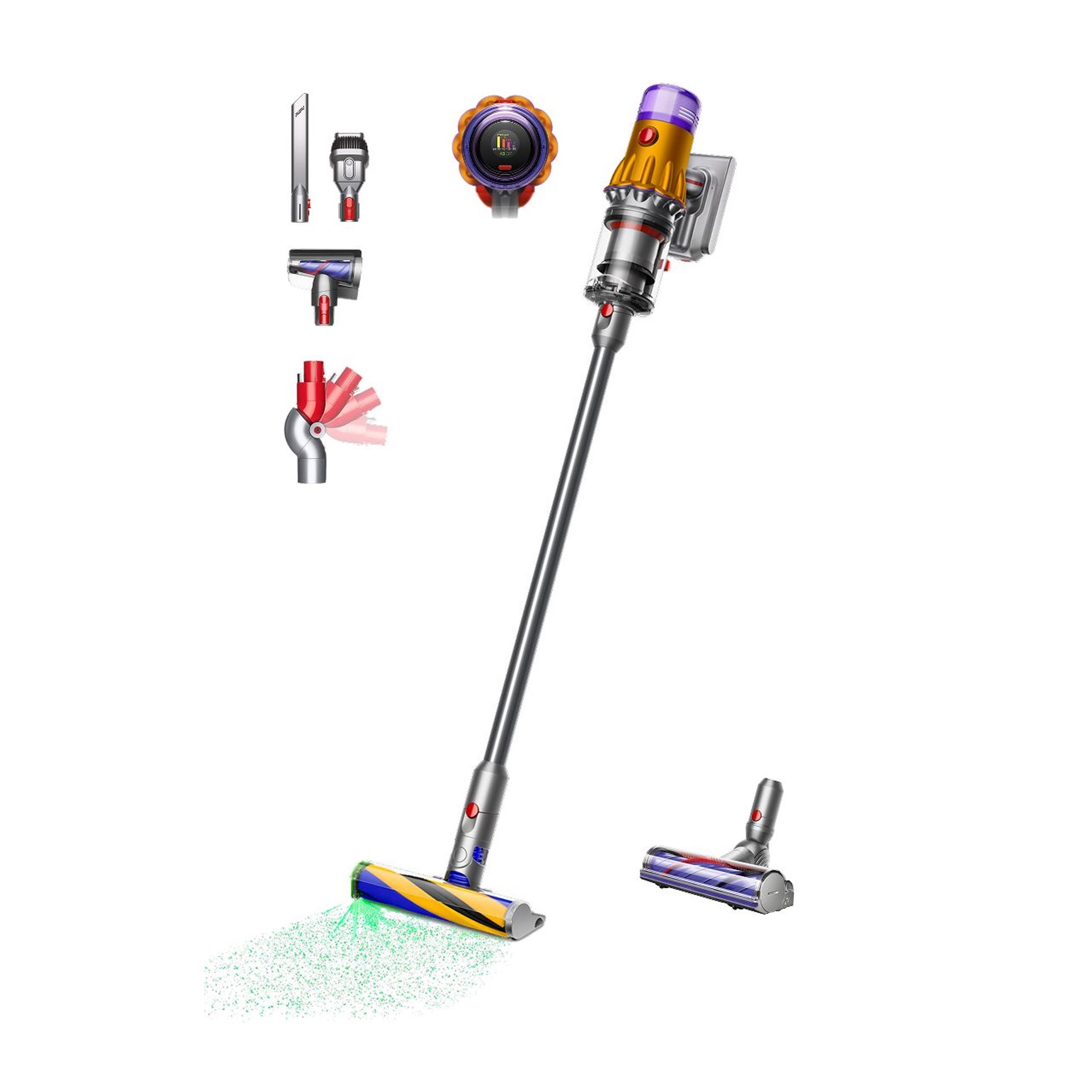 Dyson V12 Detect Slim Absolute Şarjlı Dikey Süpürge (Anlaşmalı Kredi Kartlarına Peşin Fiyatına 6 Ay Taksit)