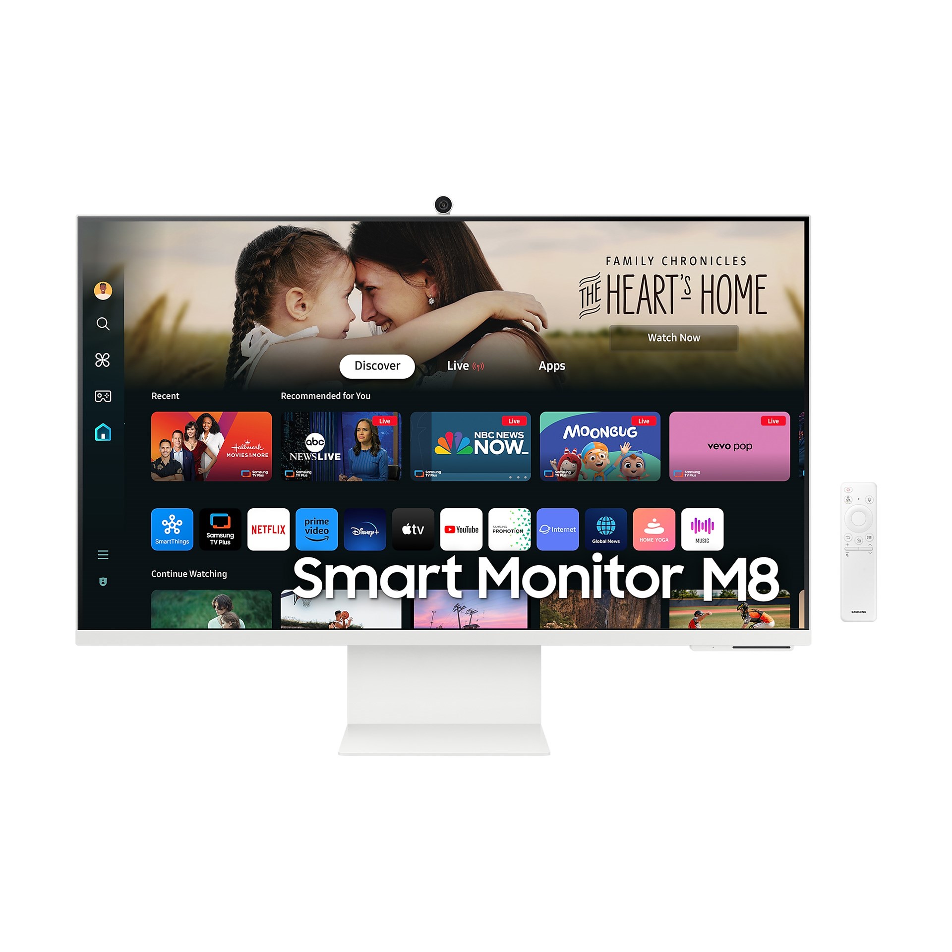 Samsung M8 LS32DM801UUXUF 32" 4 MS 4K Pivot 60 HZ Monitör