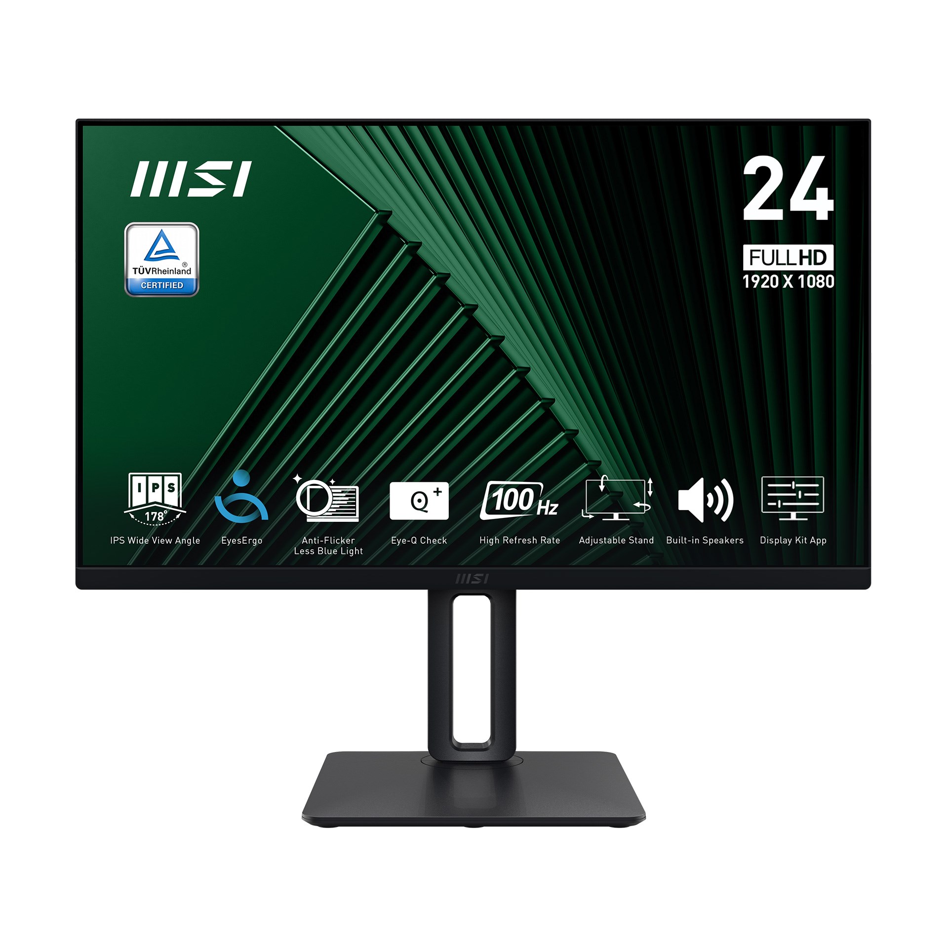MSI 23.8 PRO MP245PG 1920x1080 (FHD) 16:9 FLAT VA 100HZ 1MS ADAPTIVE-SYNC MONITOR