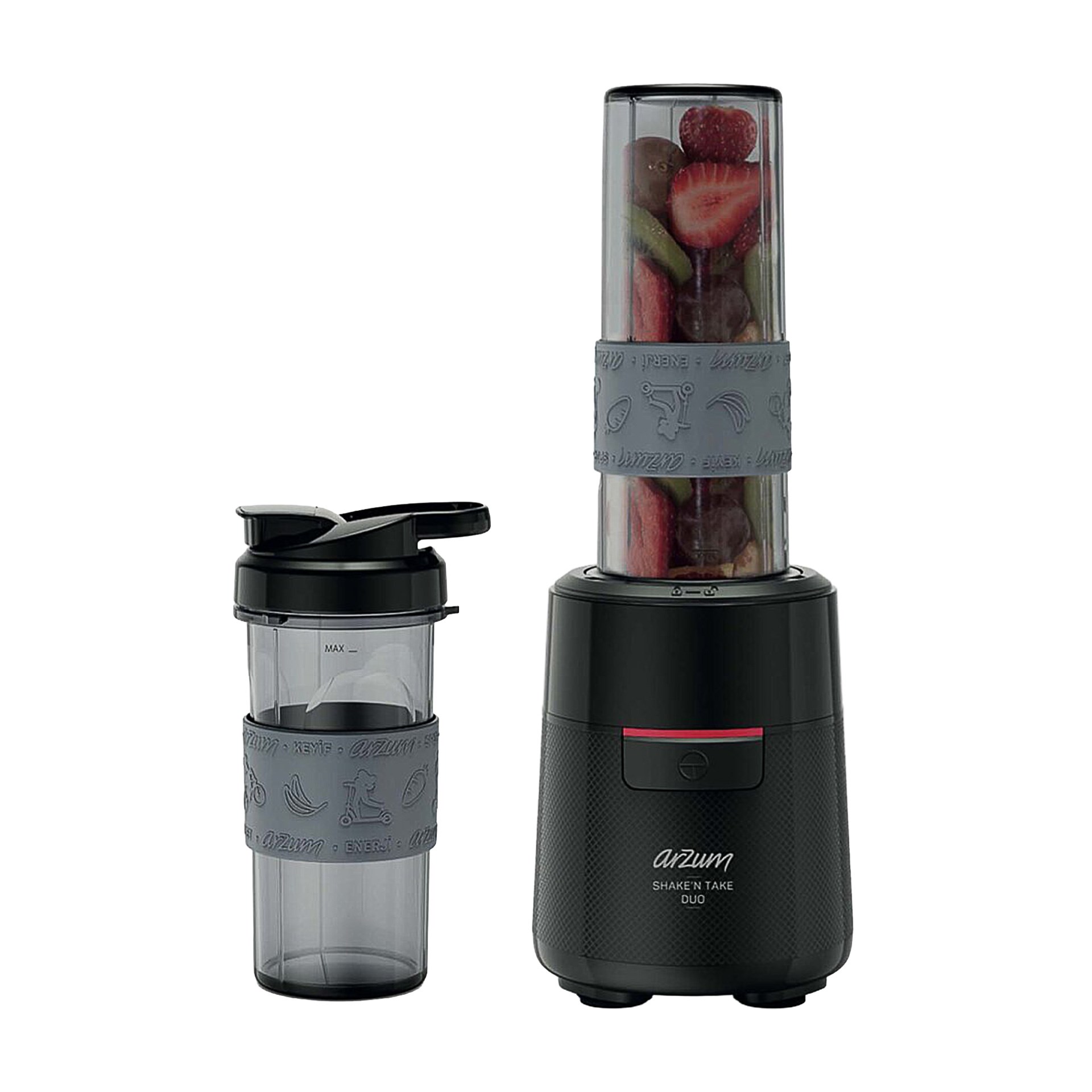 Arzum AR1192-SIYAH ShakeN Take Duo Kişisel Blender Siyah