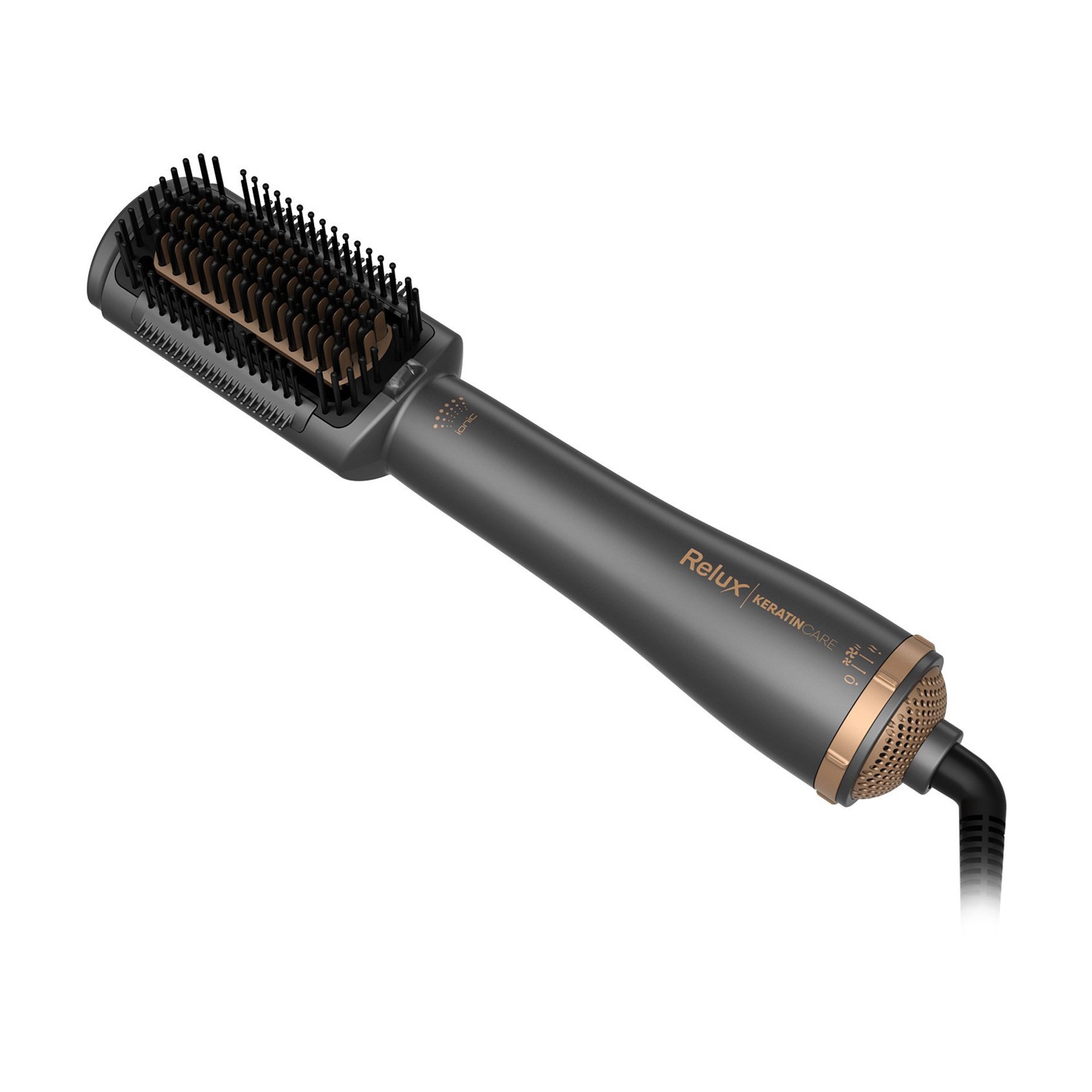 Relux AS8500B Keratin Care İyonik Üflemeli Şekillendirici Tarak (Teşhir Ürünü)