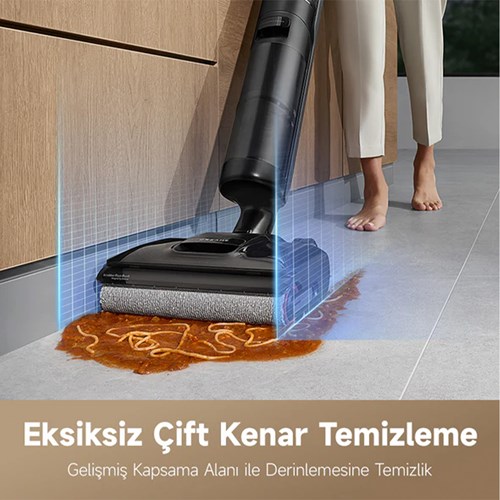 Dreame H12 Pro Islak Kuru Şarjlı Dikey Süpürge | Evkur