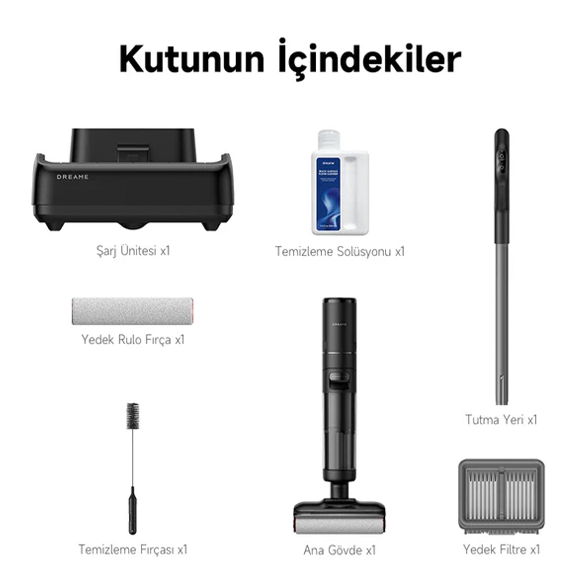 Dreame H12 Pro Flexreach Islak ve Kuru Şarjlı Dikey Süpürge