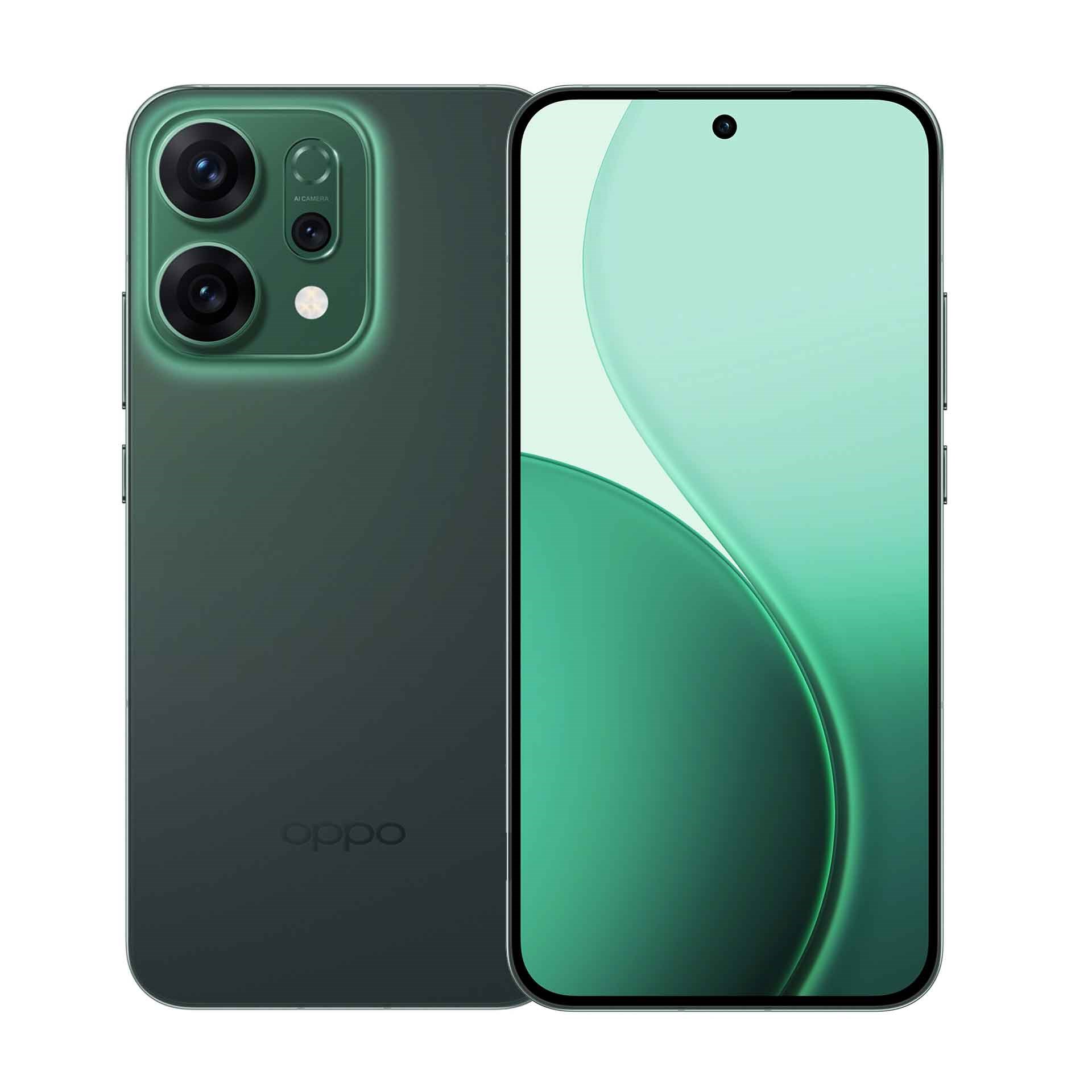 Oppo Reno 14F 12/256GB 5G Akıllı Telefon Yeşil | EVKUR
