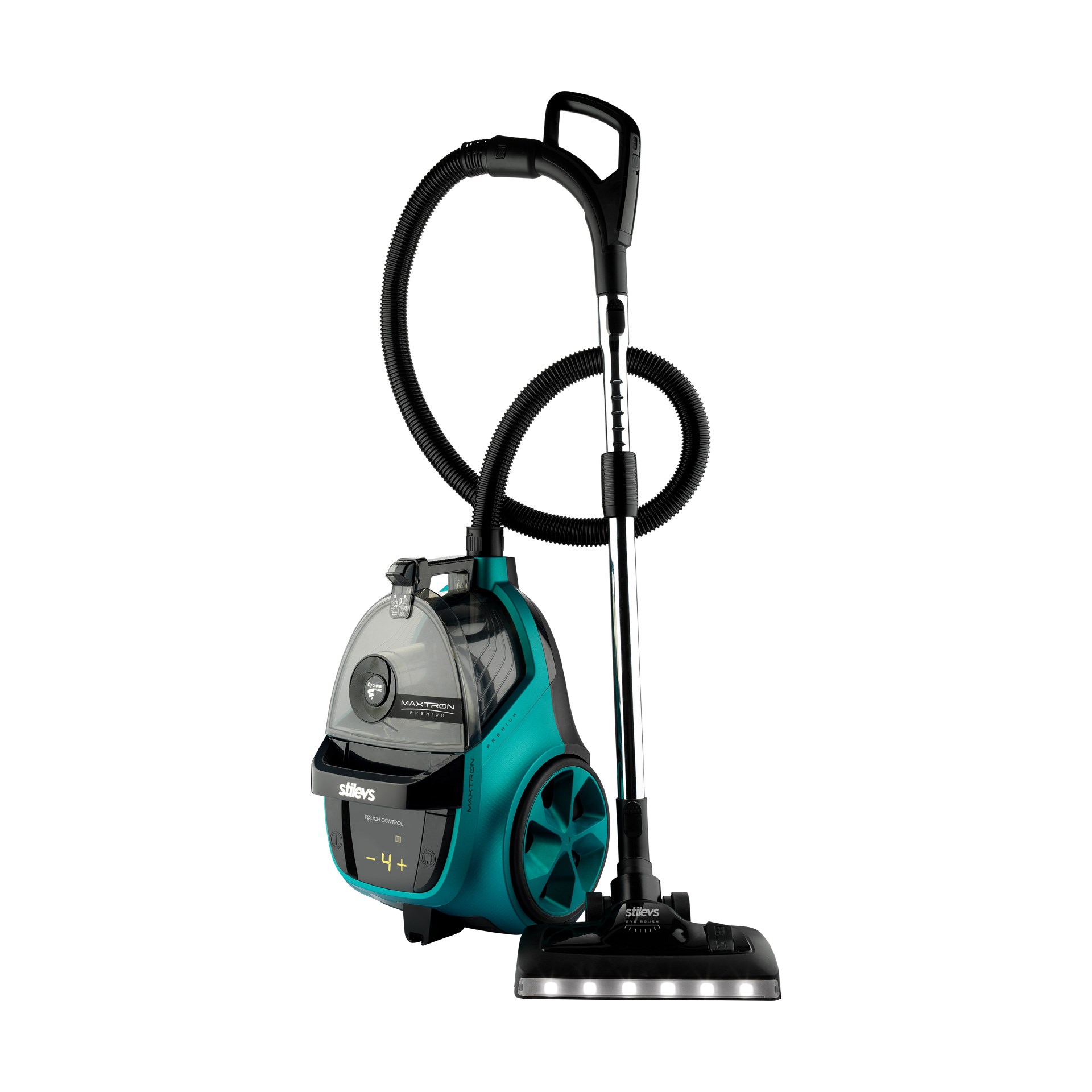 Stilevs Maxtron Premium Torbasız Elektrikli Süpürge Siyah-Sedefli Mavi (Teşhir Ürünü)