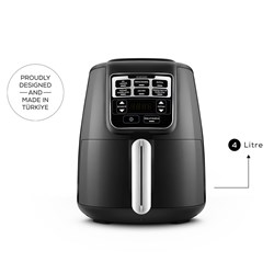 Karaca Air Pro Cook XL 2 in 1 Konuşan Airfryer Black Chrome 153.03.08.3590
