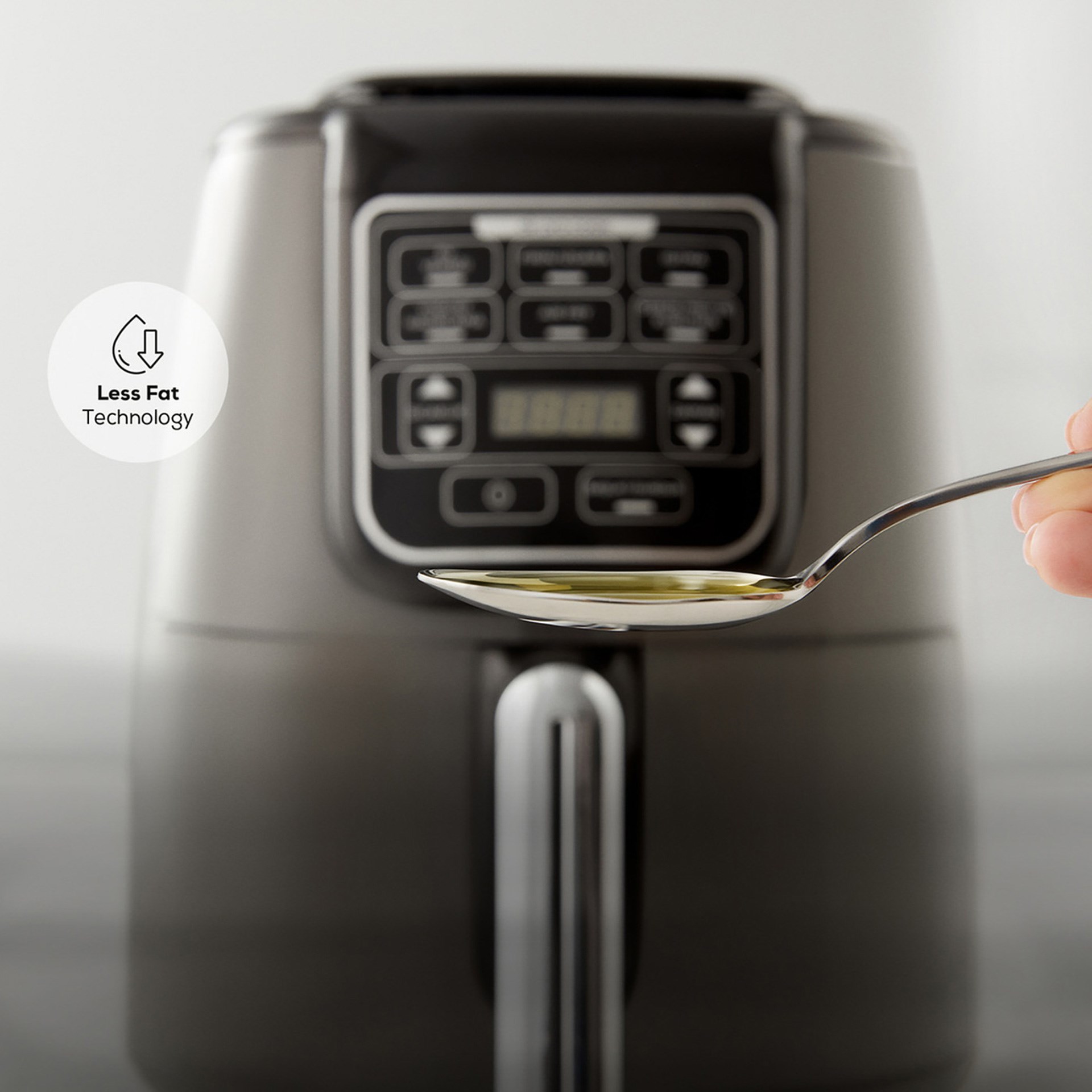 Karaca Air Pro Cook XL 2 in 1 Konuşan Airfryer Iconic Beige