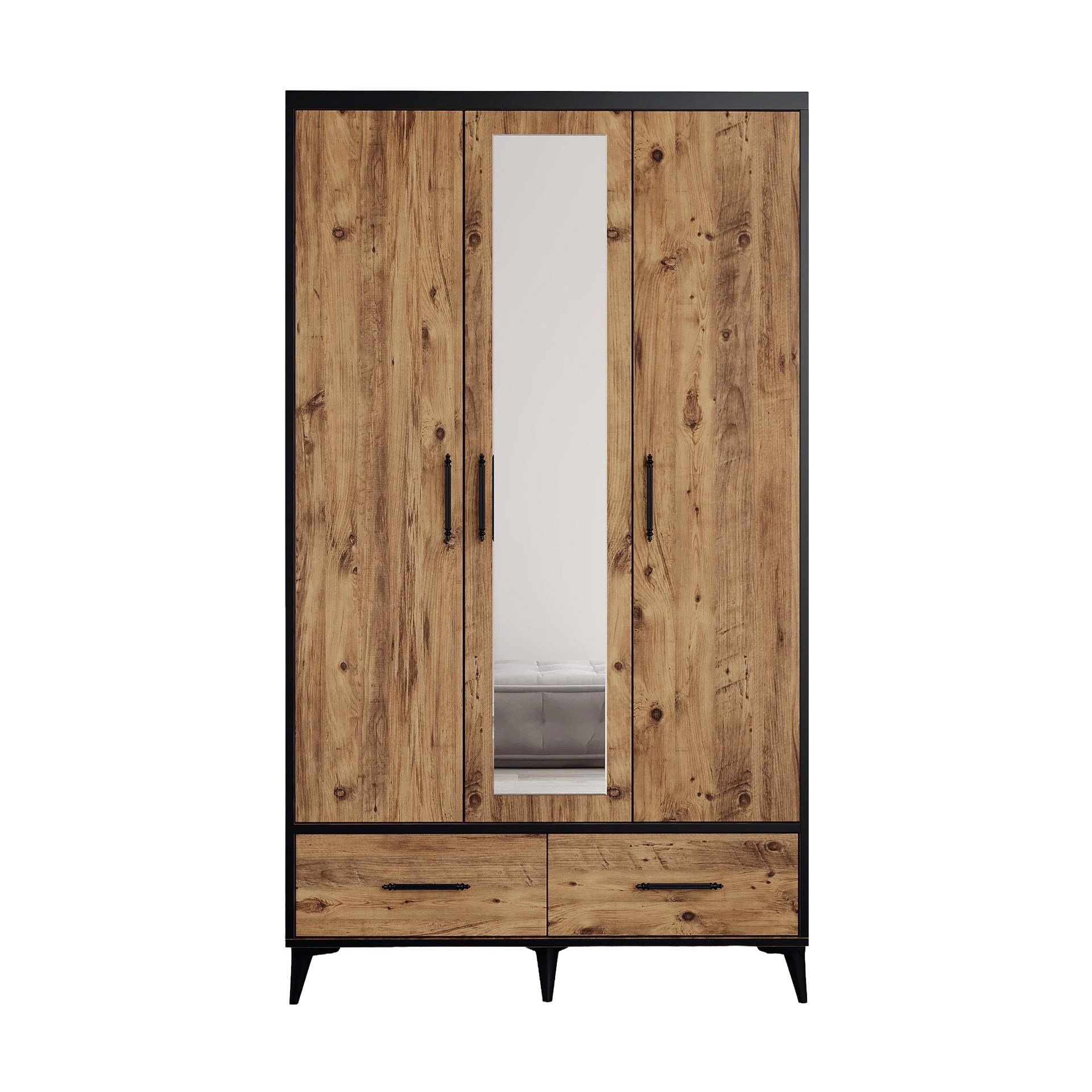 Sıla 3 Kapılı Dolap 120x55x212 cm
