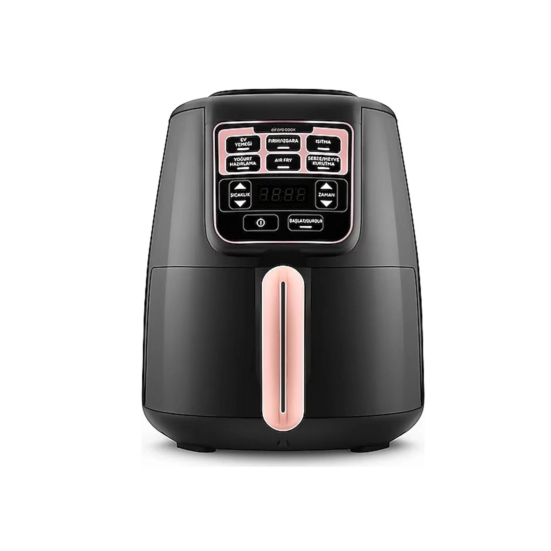 Karaca Air Pro Cook XL 2 in 1 Konuşan Airfryer Rosegold