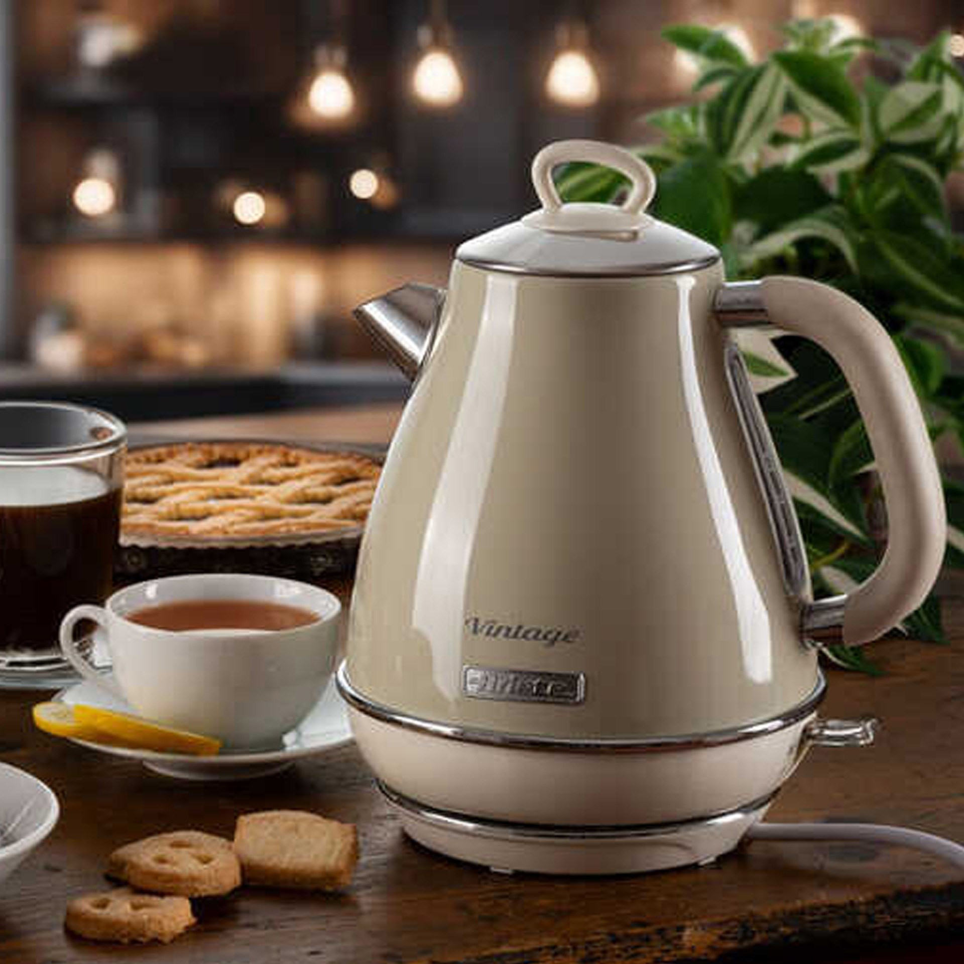 Ariete Vintage Su Isıtıcı Kettle Bej