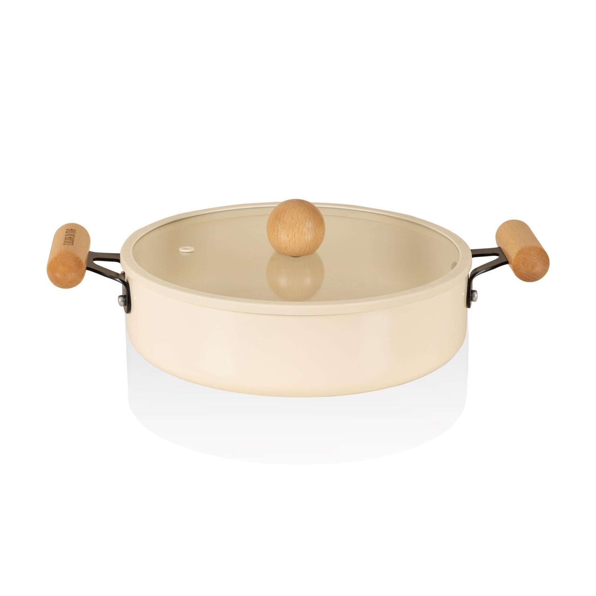 The Mia Cucina Di Mia 26 cm Sığ Seramik Tencere