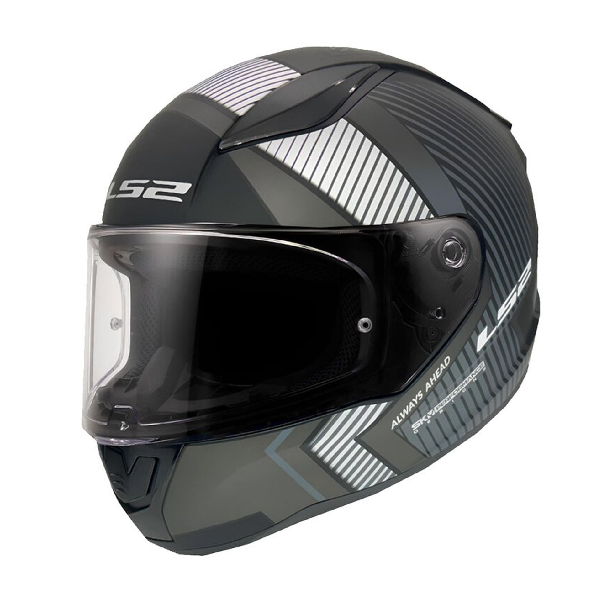 Ls2 Rapid 2 Extra XL Beden Kask Siyah Gri