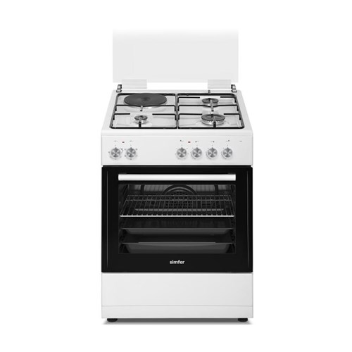 Simfer 1242 Beyaz Elektroturbo Fırın 24 Ay Taksitle | Evkur