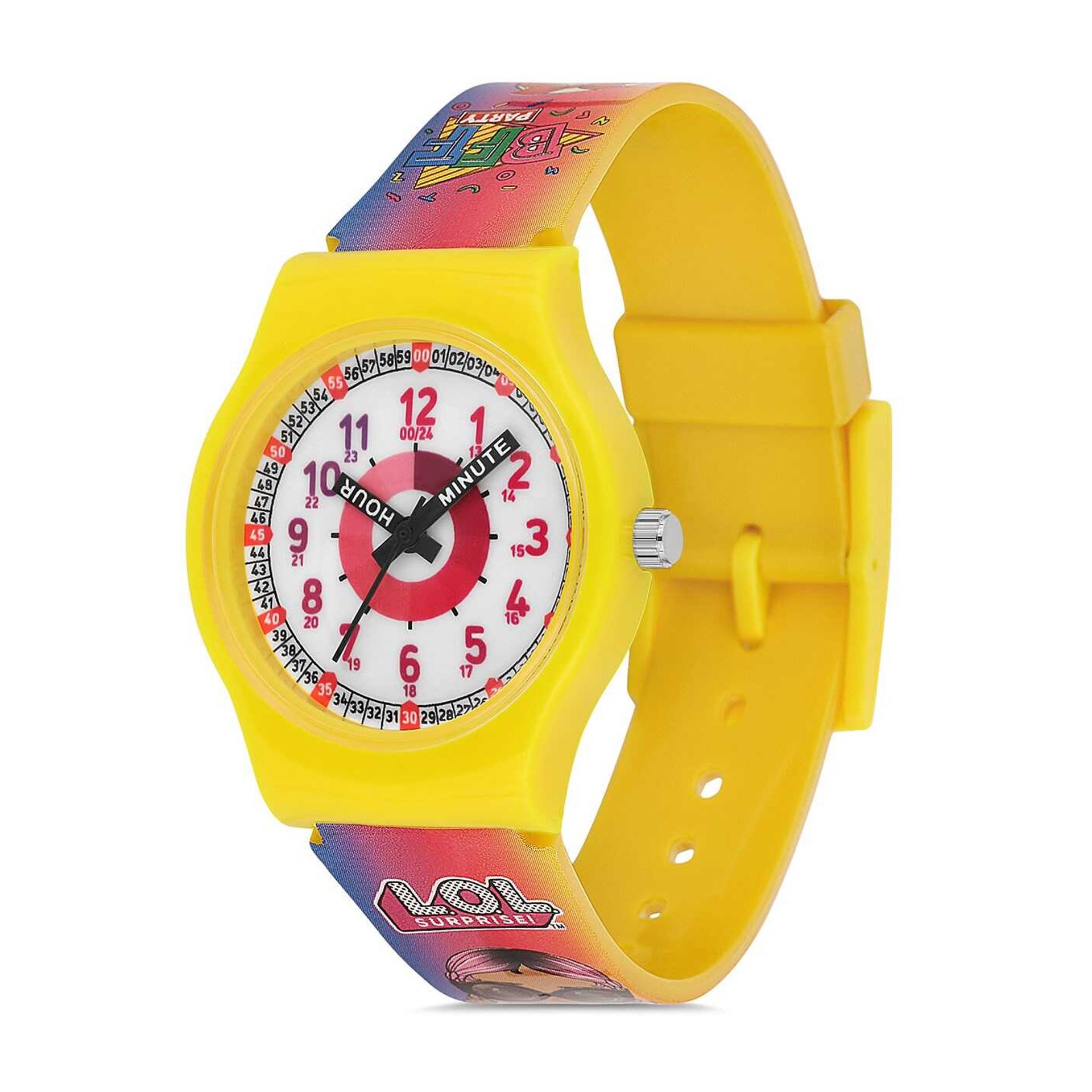 Miniflak LOL Surprise! lisanslı LOL7519 Pembe-Mavi Çocuk Kol Saati