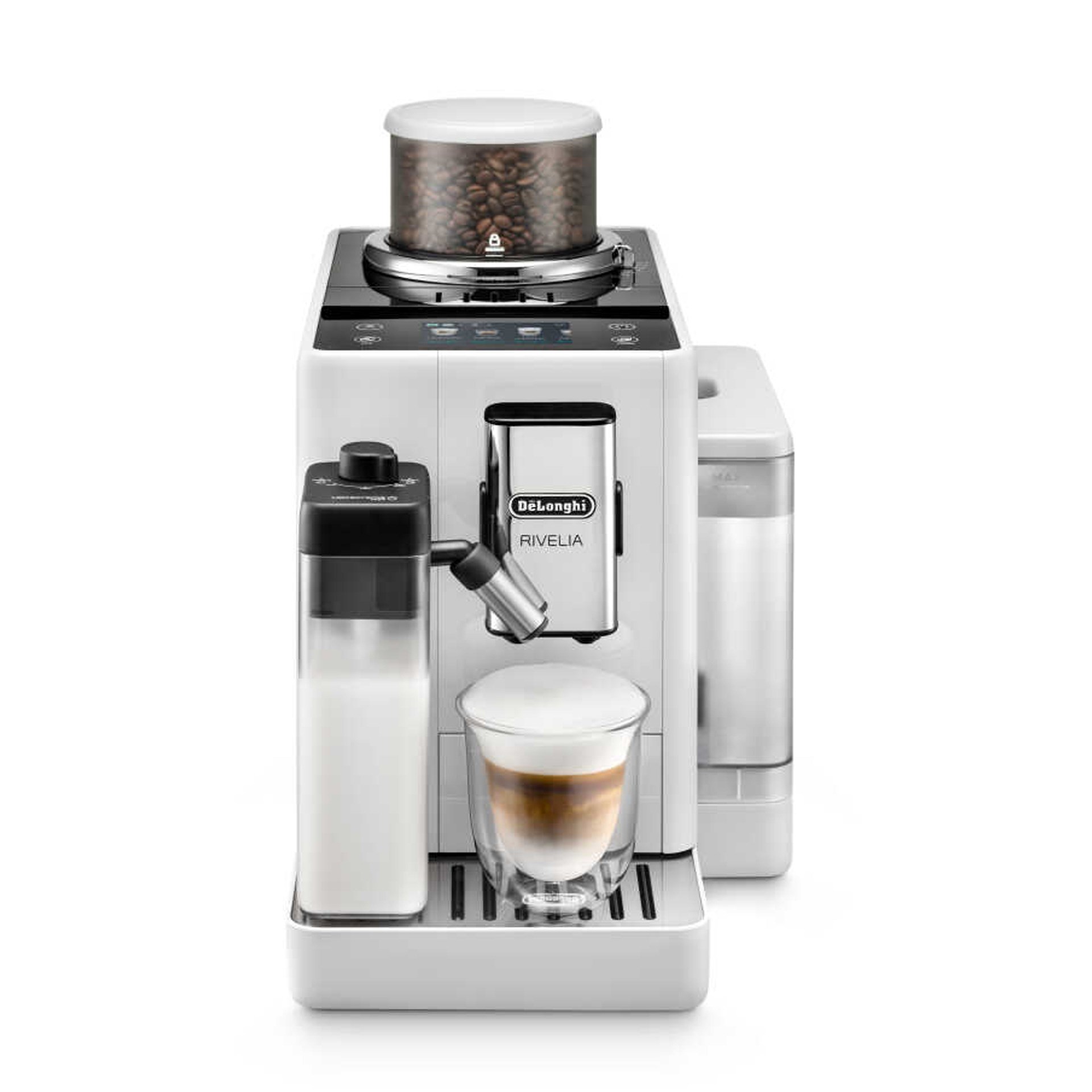 Delonghi EXAM440.55.W Rivelia Tam Otomatik Espresso Makinesi (Anlaşmalı Kredi Kartlarına Peşin Fiyatına 6 Ay Taksit)