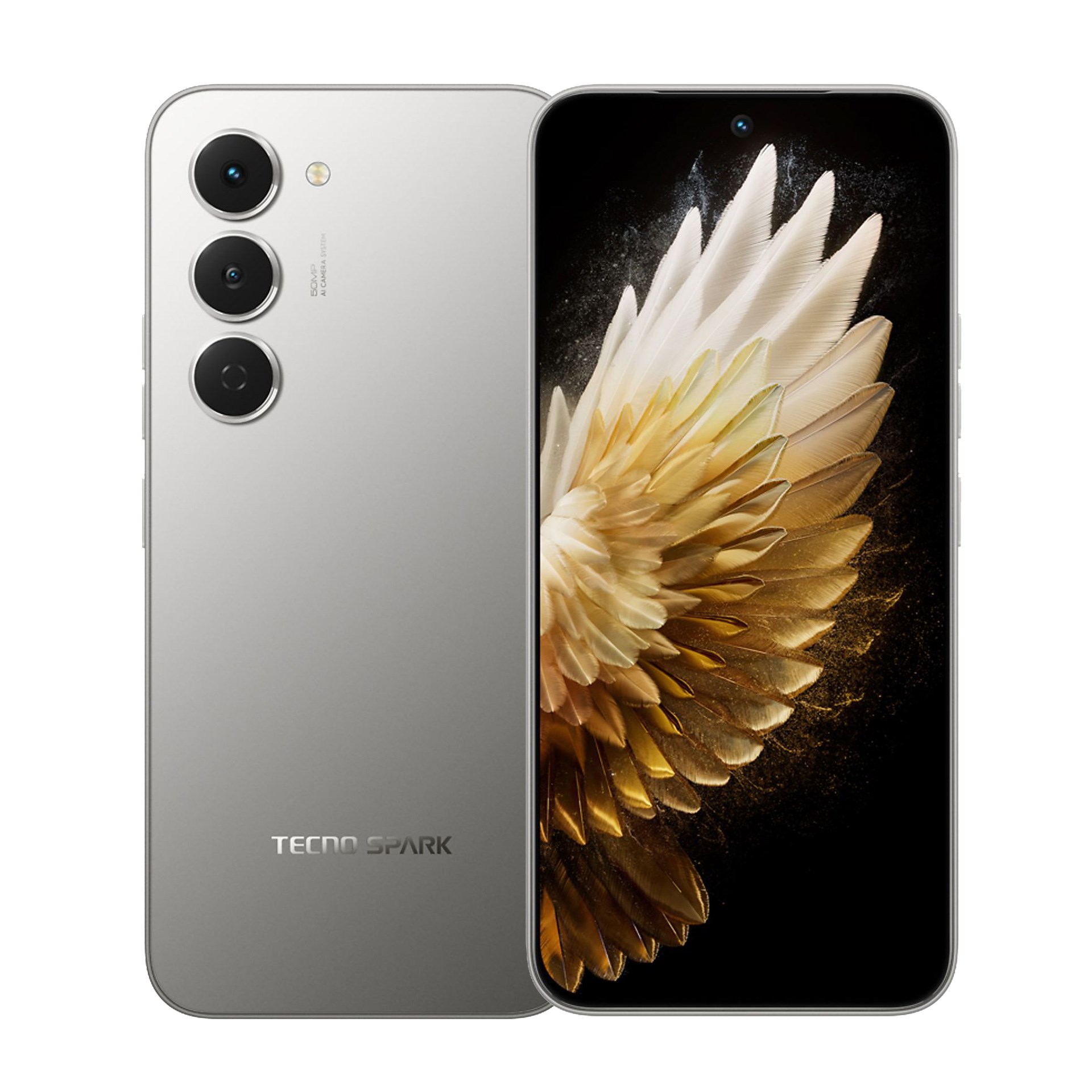 Tecno Spark40 Pro KM6 8/256GB Akıllı Telefon Titanyum