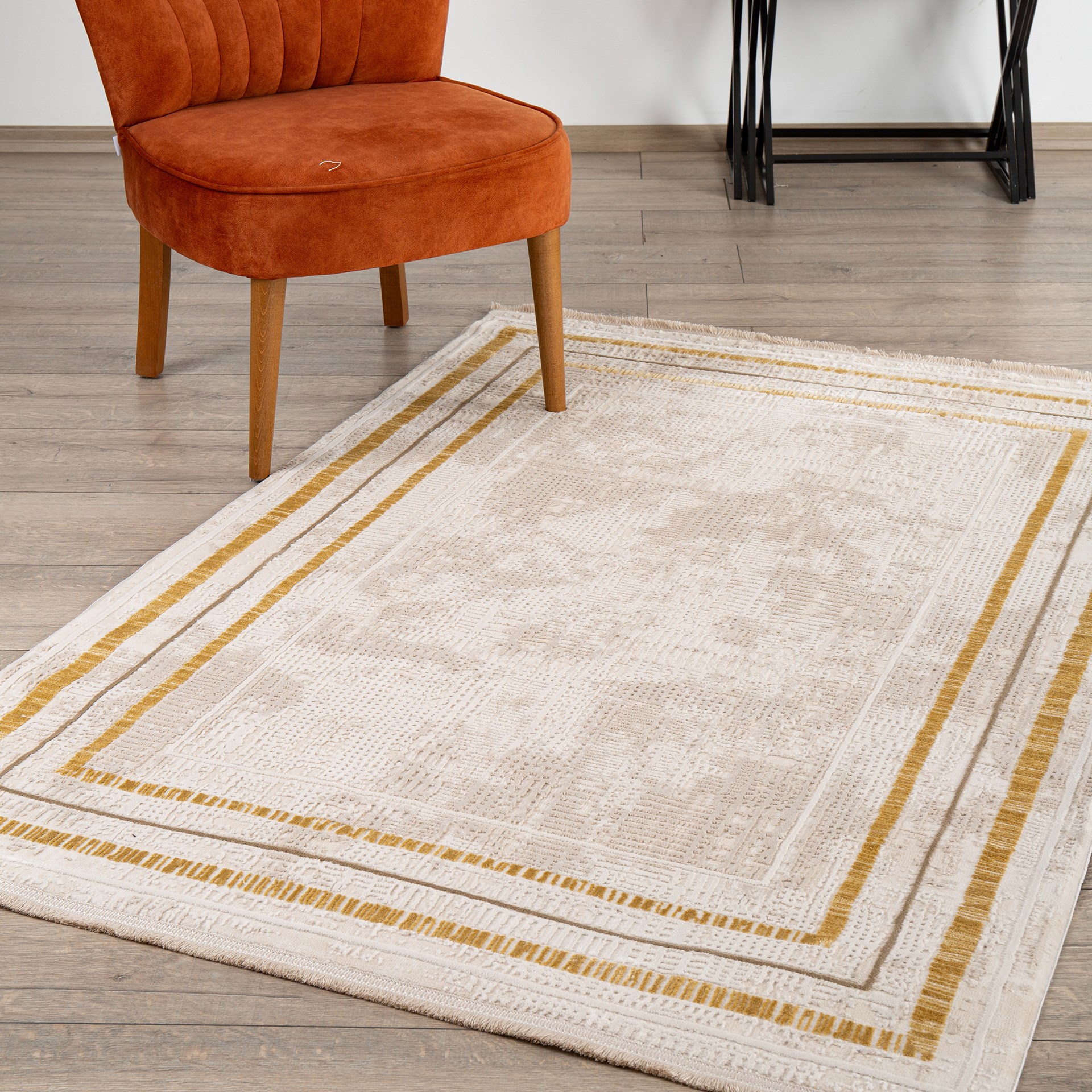 Koza Larsa 51523H 125x180 cm Gold Halı | Evkur