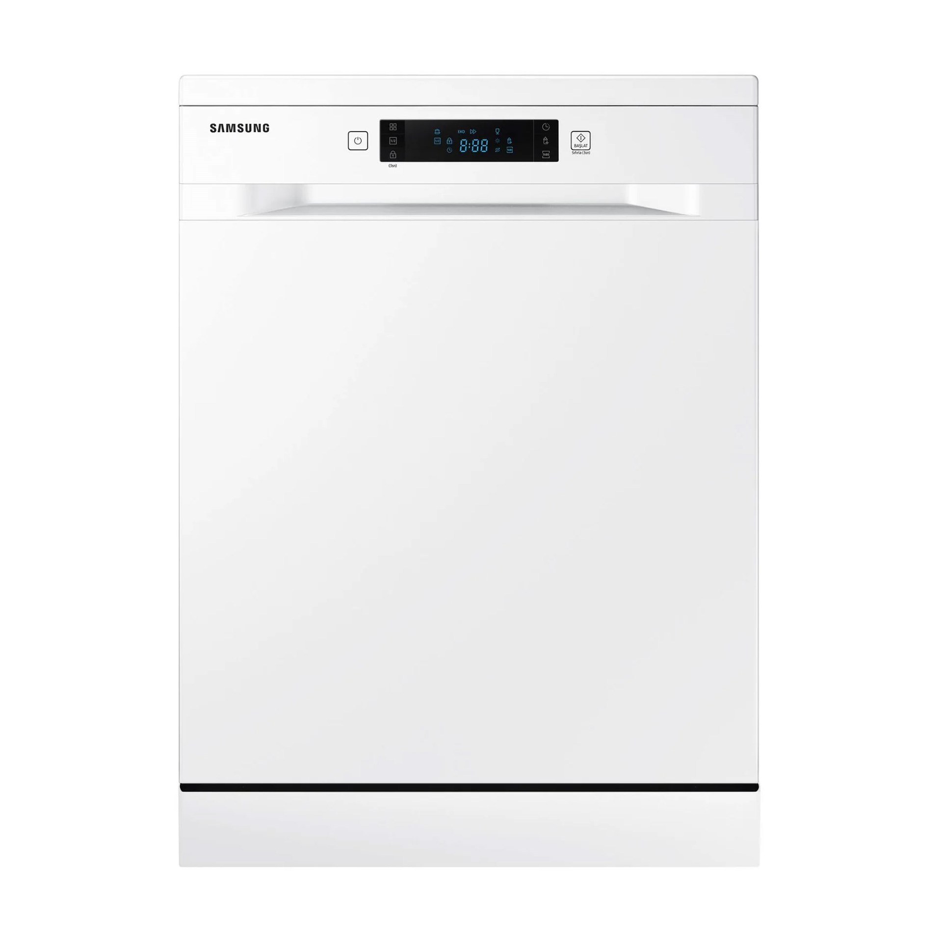 Samsung DW60DG550FWQTR D Sınıfı 5 Programlı Bulaşık Makinesi Beyaz