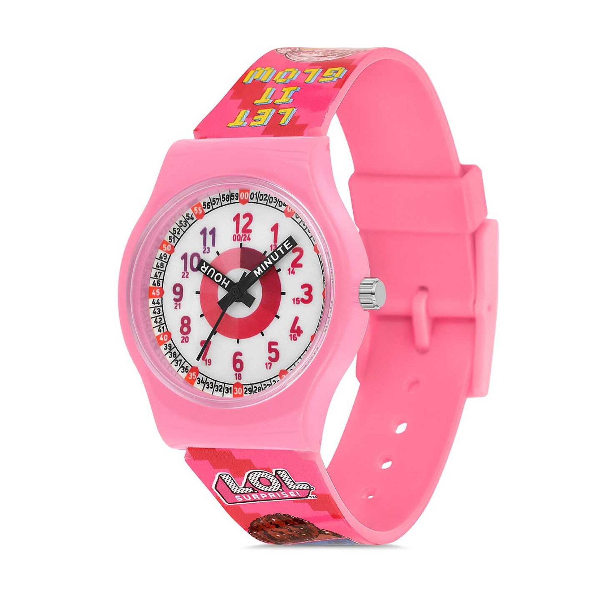 Miniflak LOL Surprise! Lisanslı LOL7517 Pembe Çocuk Kol Saati