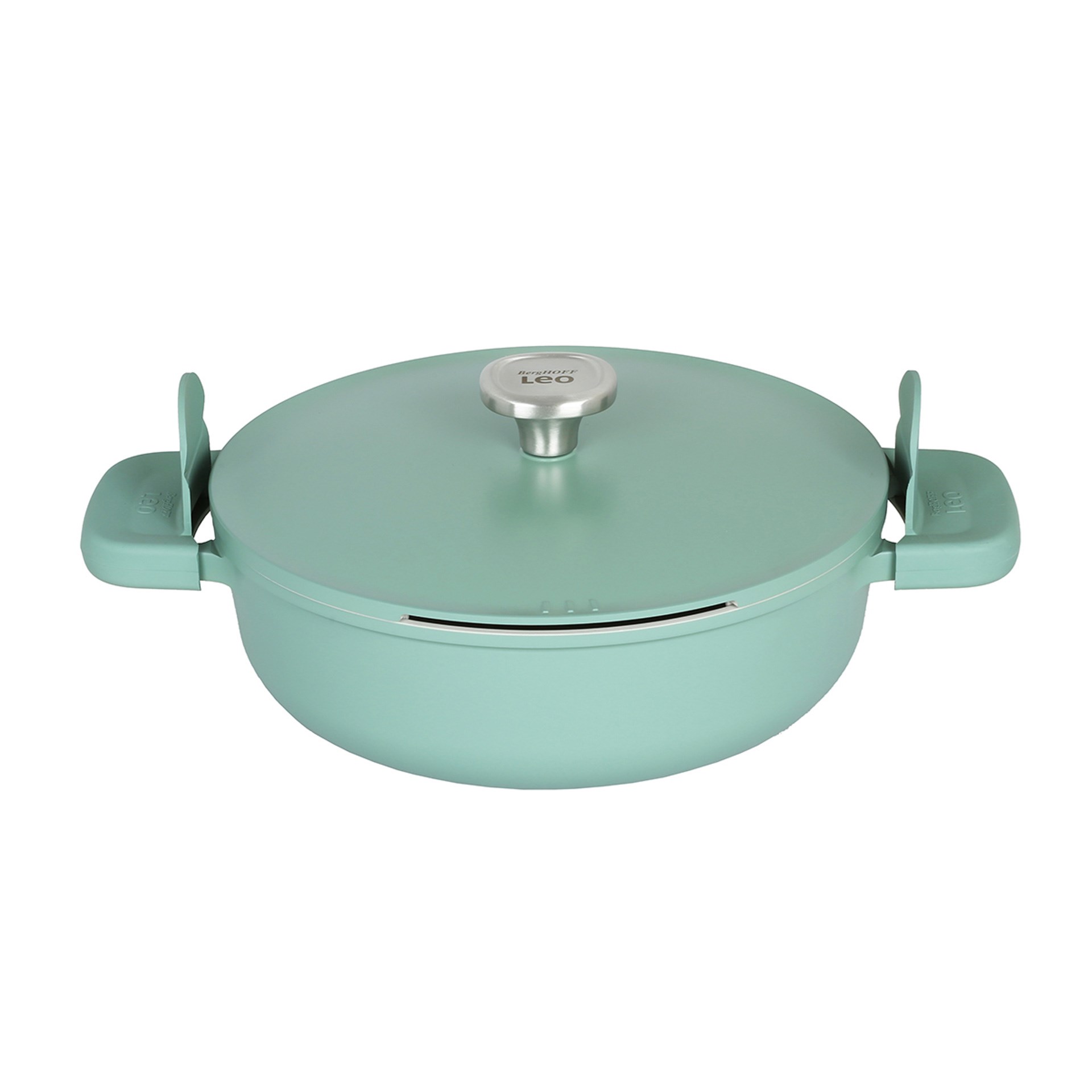 Berghoff Leo Phantom Kapaklı Yapışmaz Sote Tavası 28 cm Forest Yeşil