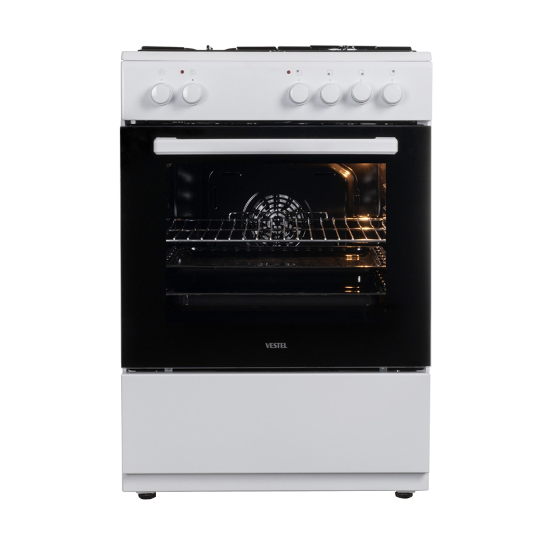 Vestel SF8310 3+1 Elektroturbo Solo Fırın Beyaz