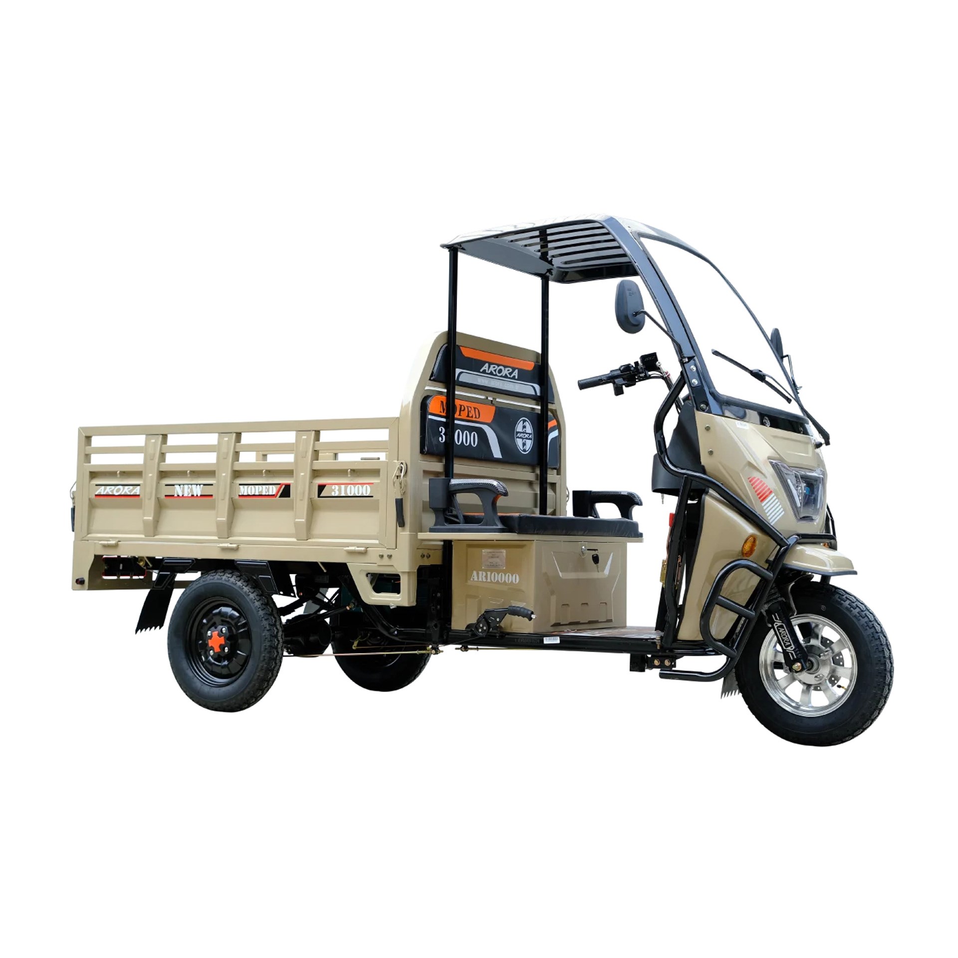 Arora Kasalı & Kabinli 72V 45Ah Elektrikli Moped (Ötv Dahil)