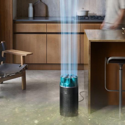 Dyson HushJet Kompakt Hava Temizleyici Siyah/Turkuaz | Evkur