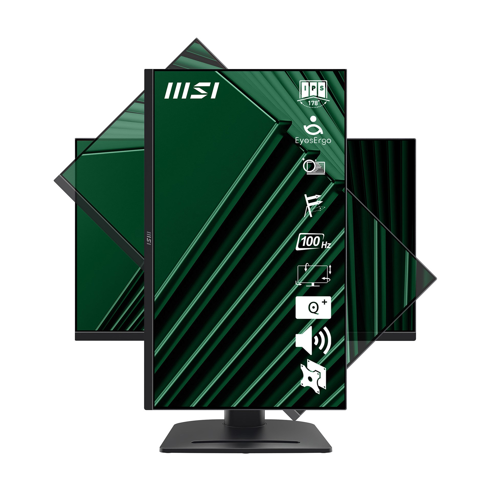 MSI 27 PRO MP275PG 1920X1080 (FHD) 16:9 FLAT IPS 100HZ 1MS ADAPTIVE-SYNC PIVOT MONITOR