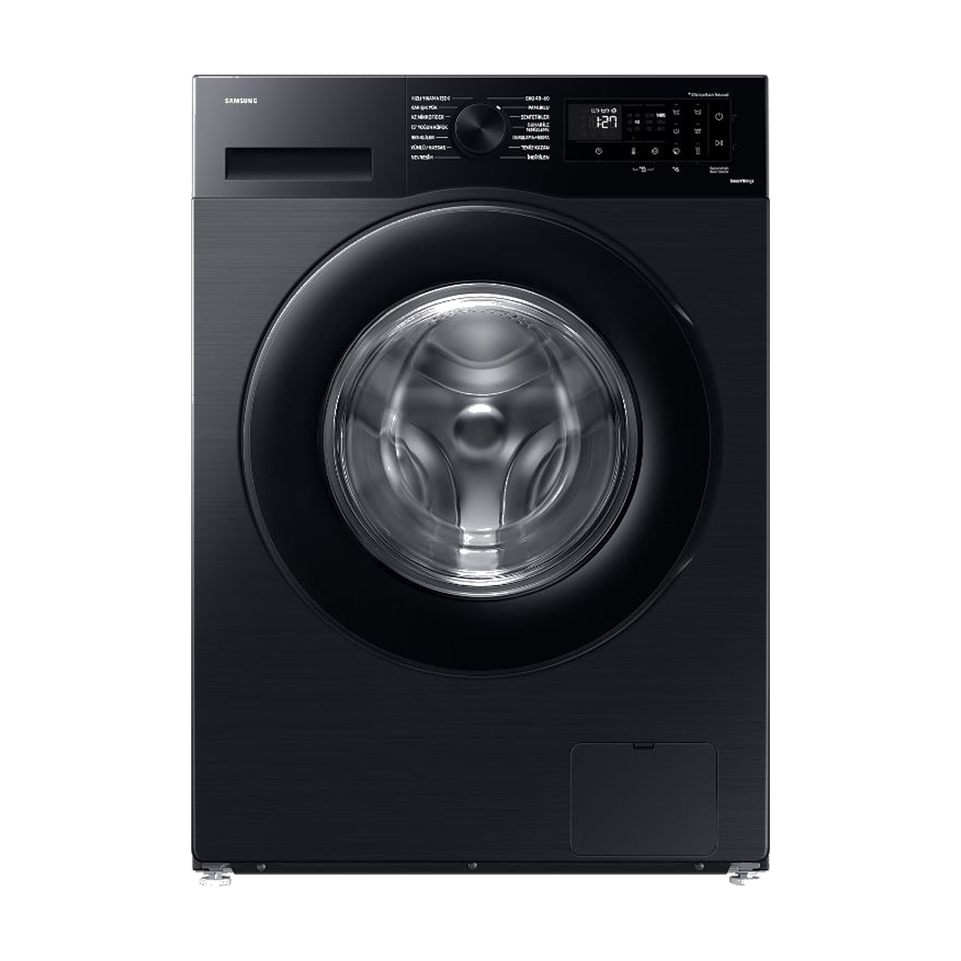 Samsung WW90CGC04DABAH 1400D A Sınıf 9 Kg Ecobubble Siyah Çamaşır Makinesi