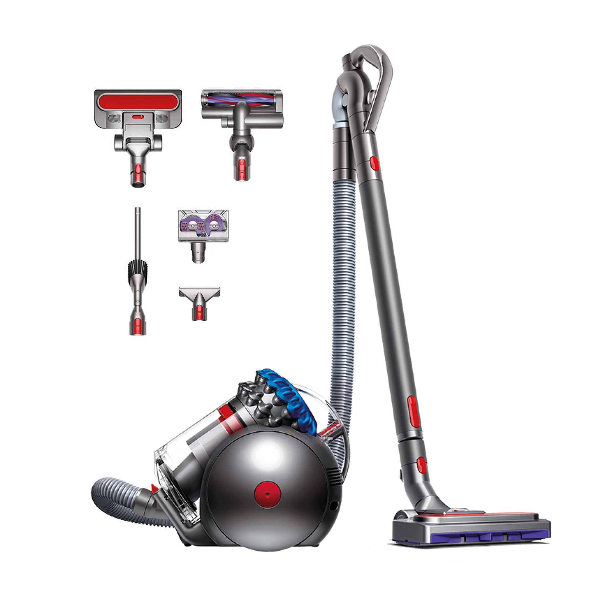 Dyson Big Ball Absolute 2 Kablolu Süpürge Saten Mavi (Anlaşmalı Kredi Kartlarına Peşin Fiyatına 6 Ay Taksit)