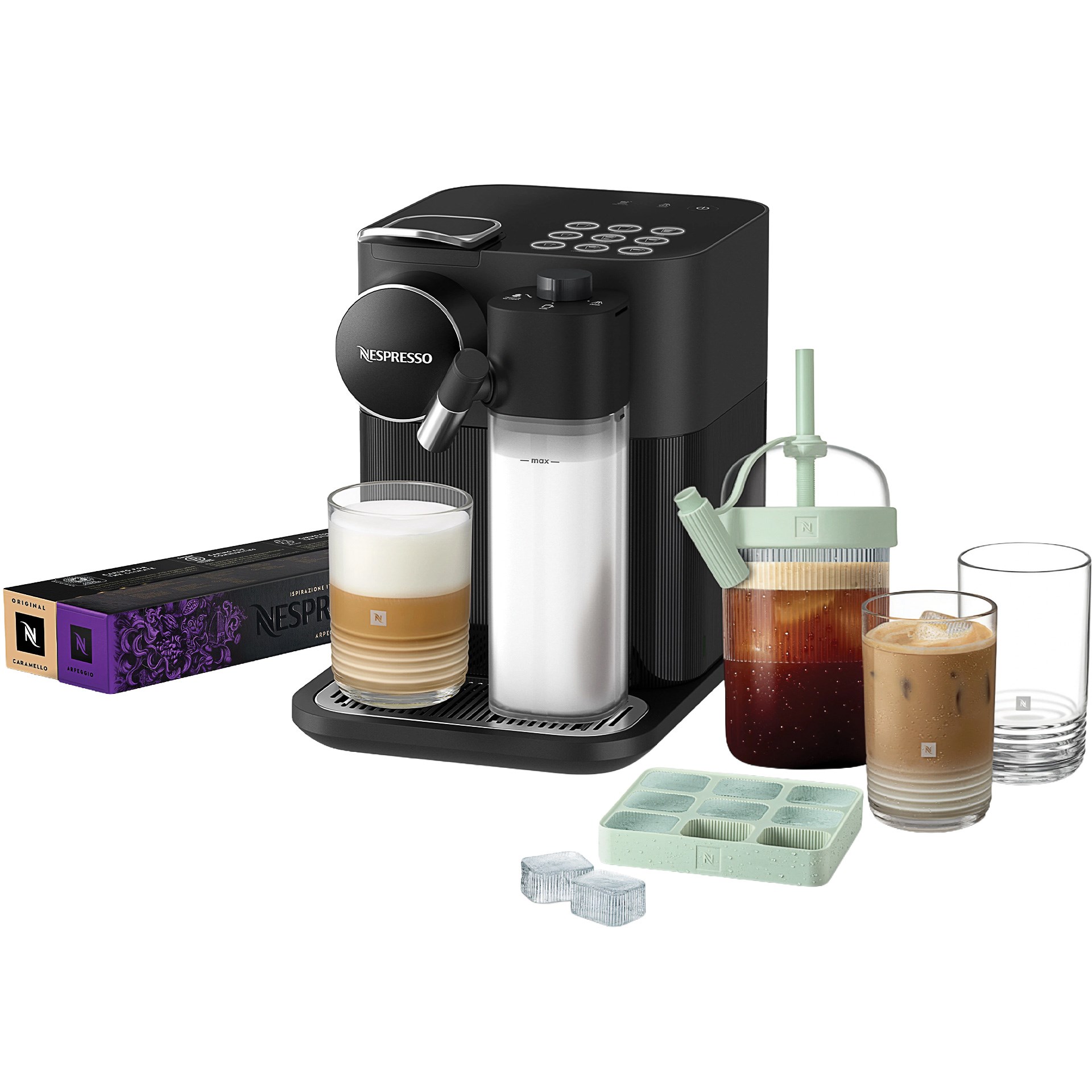Nespresso F541 Black Gran Latissima Yaz Köşesi Seti