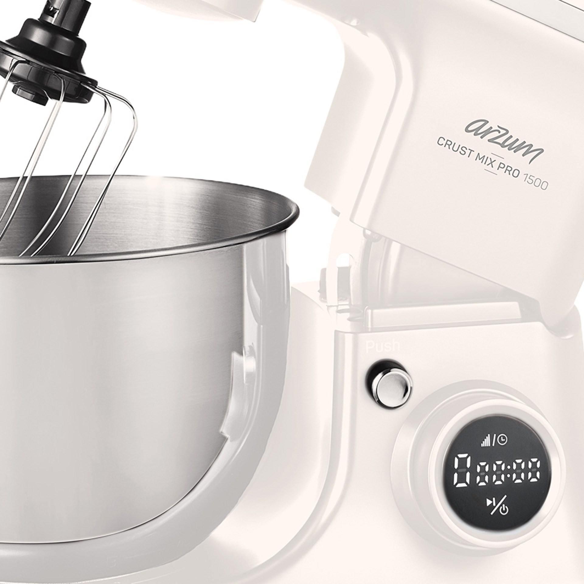 Arzum Crust Mix Pro 1500 Stand Mikser Beyaz
