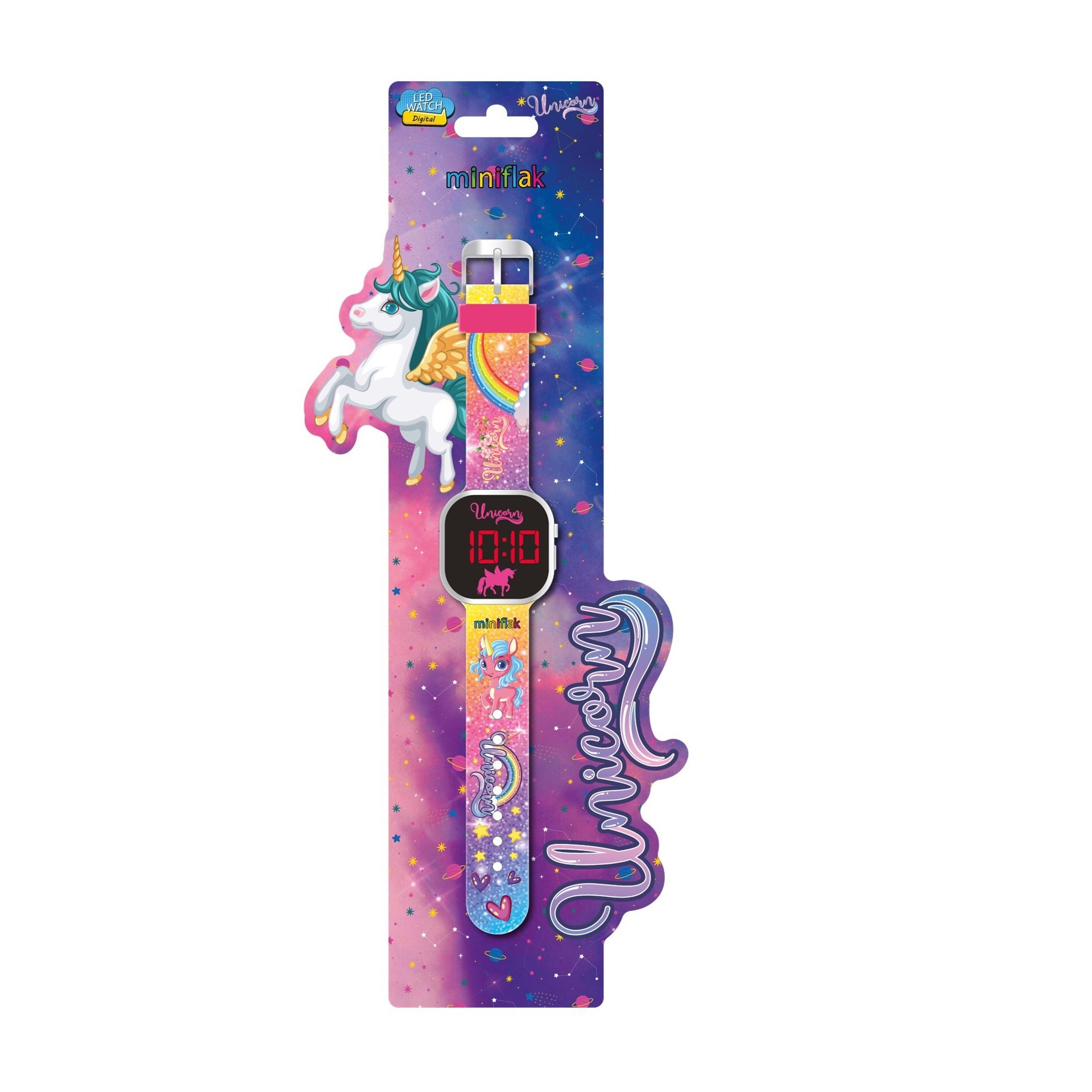 Miniflak Unicorn MFU8001 Square Led Çocuk Saati
