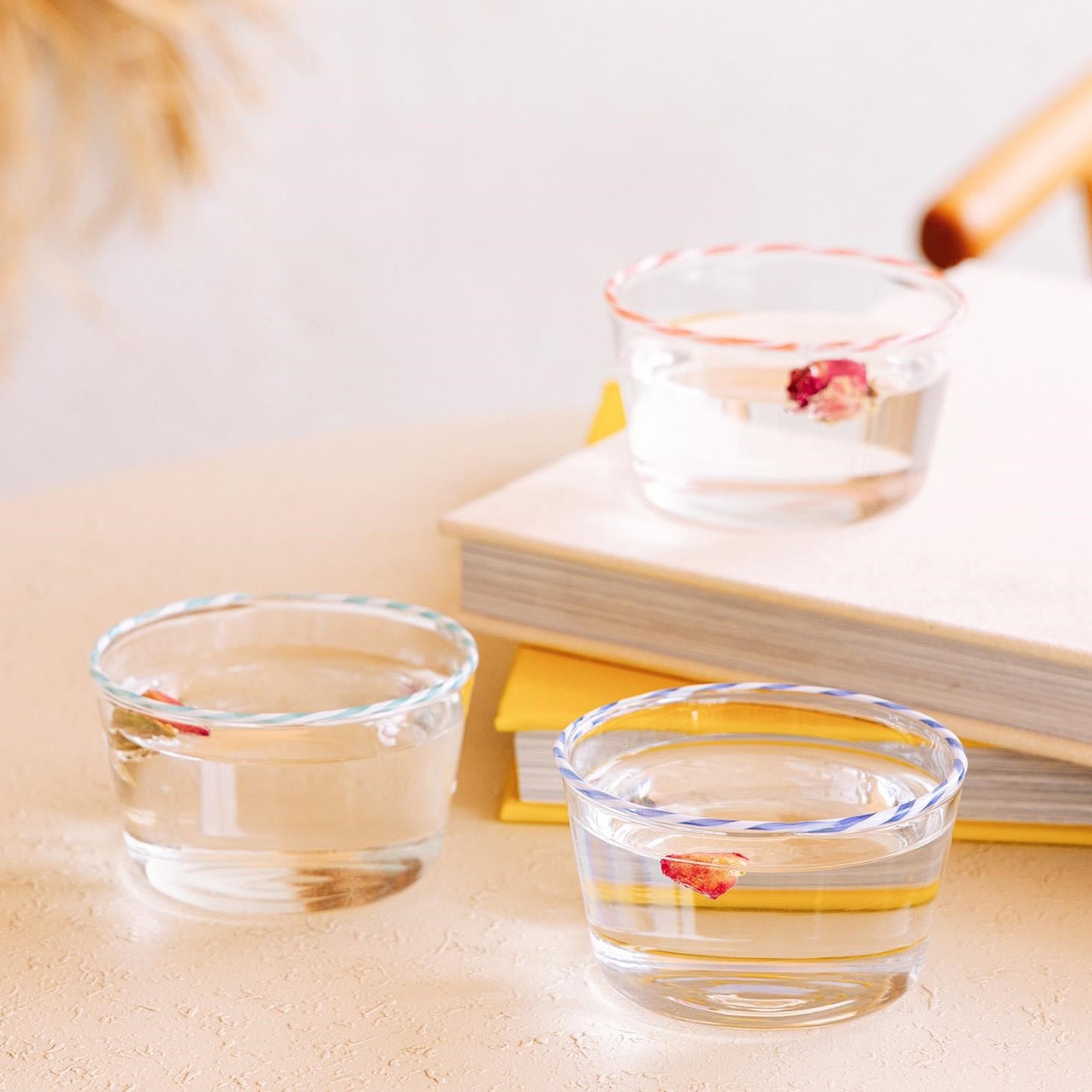 The Mia Simple Dondurmalık Tatlı Sunum Kasesi Mavi 150 ml