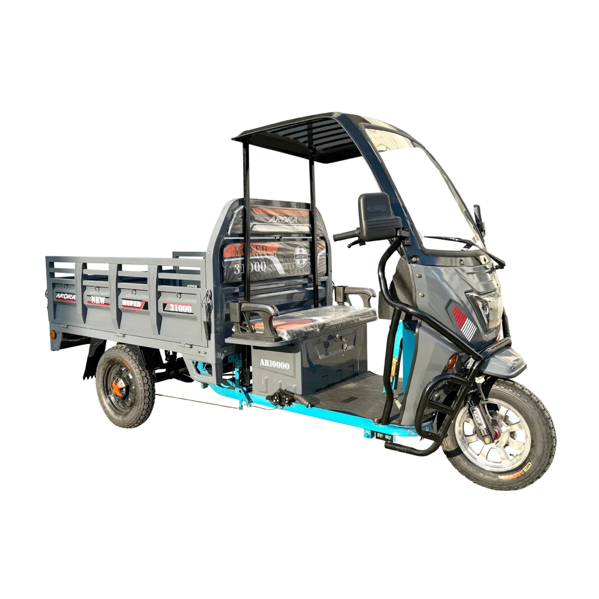 Arora Kasalı & Kabinli 72V 45Ah Elektrikli Moped (Ötv Dahil)