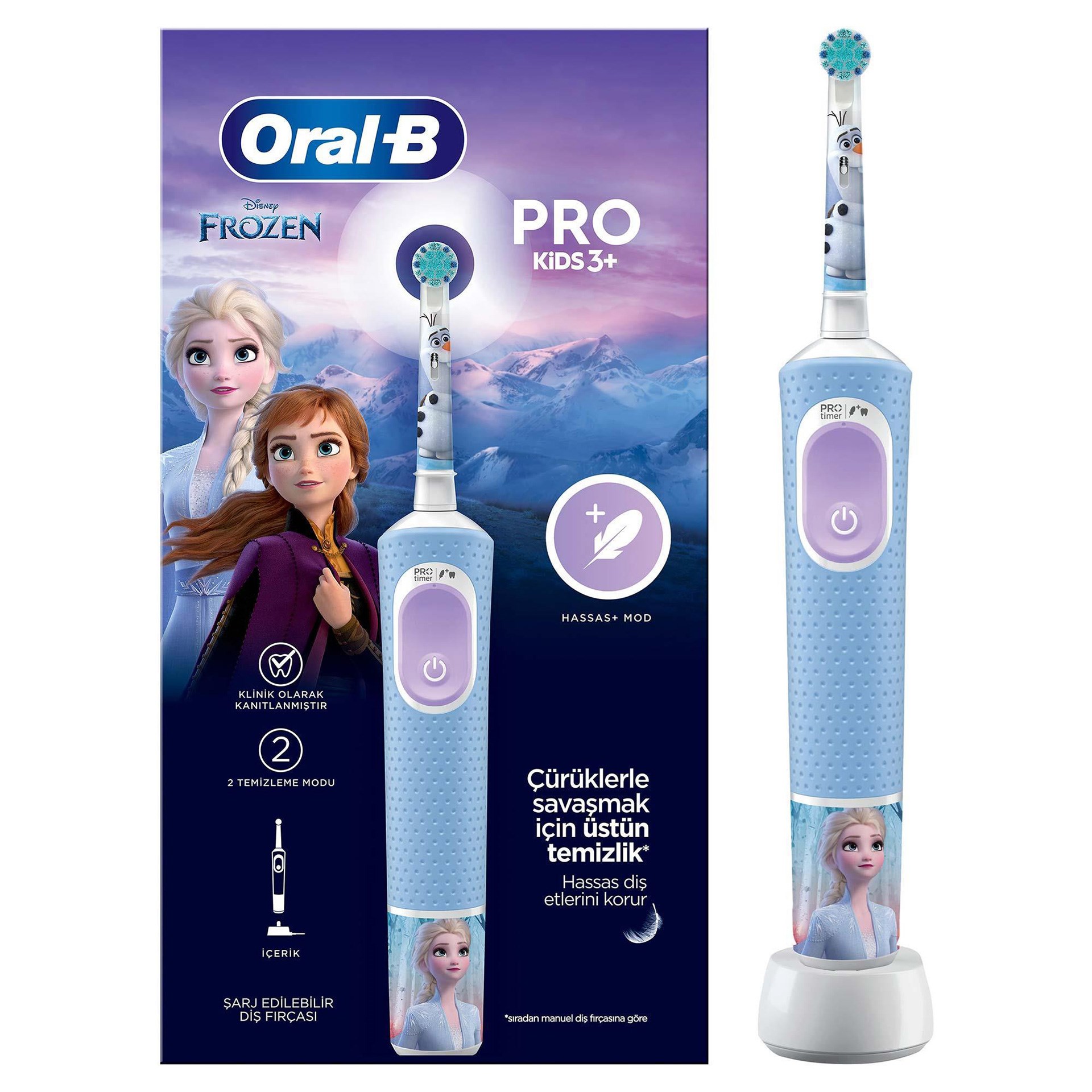 Oral-B D103 Frozen Çocuk Diş Fırçası | Evkur