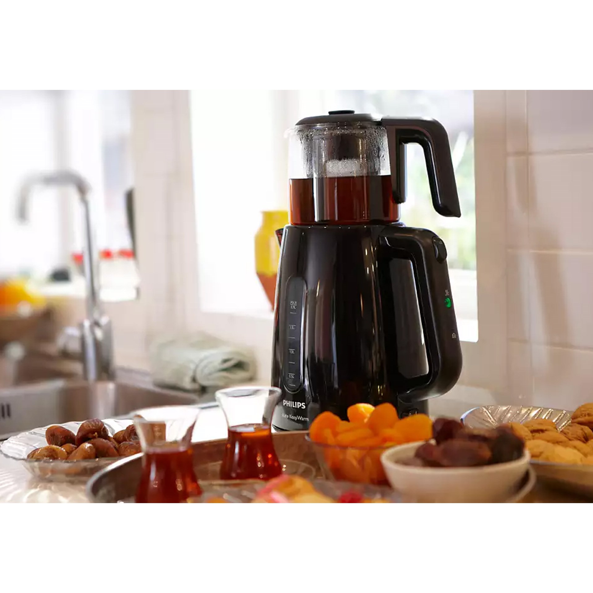 Philips HD6301/90 - HD7301/00 Tost Makinesi Çaycı Hediyeli